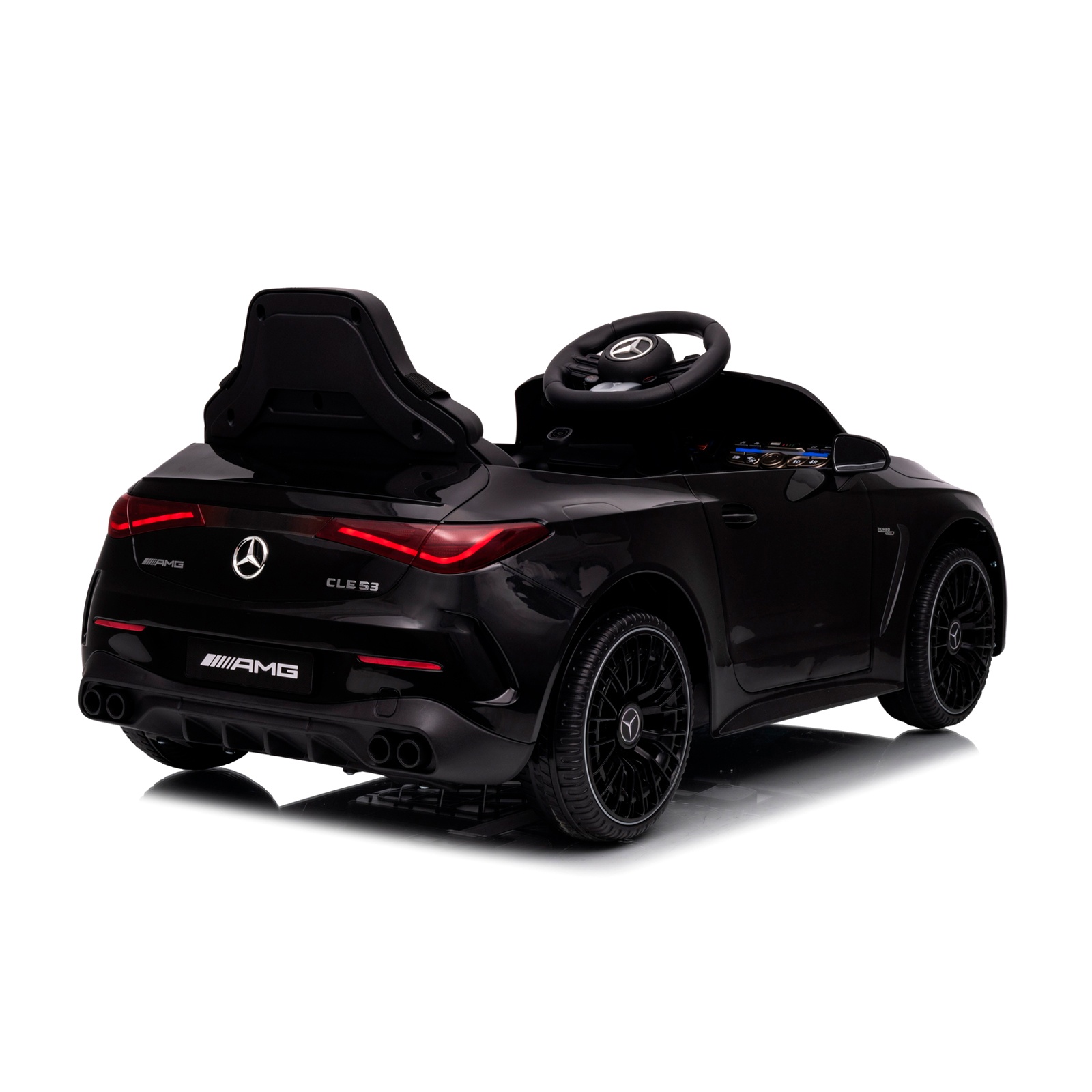 Електрическа кола Chipolino Mercedes AMG CLE 53, черна — снимка 7