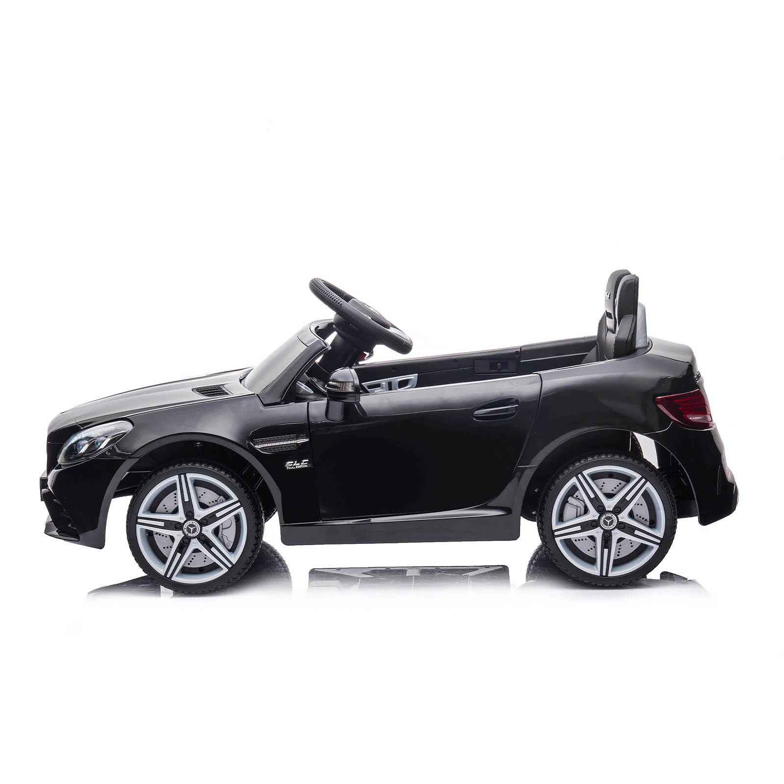 Електрическа кола Chipolino Mercedes-Benz SLC300 LUX, черна