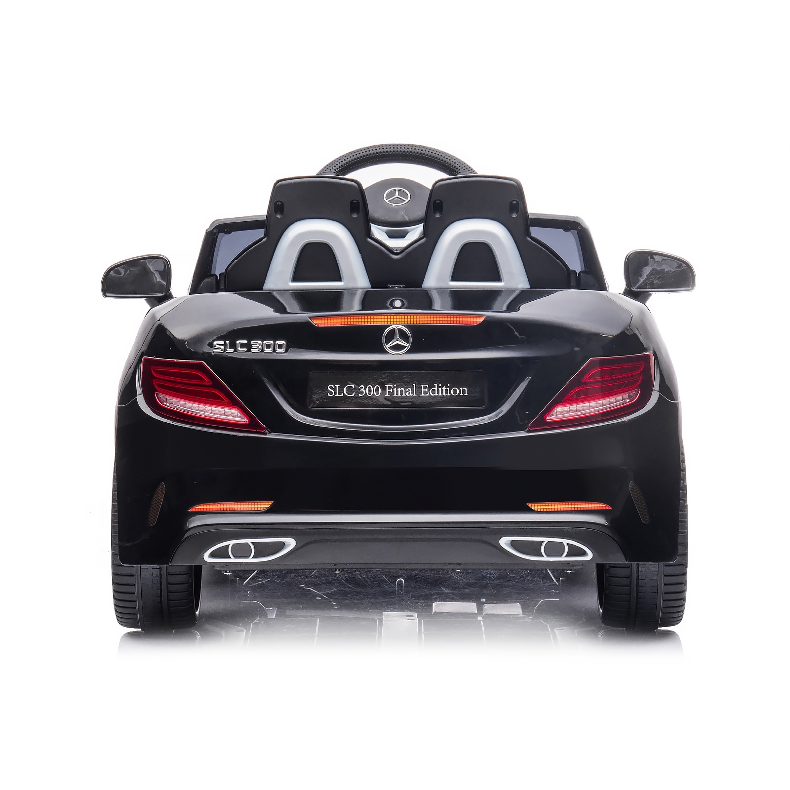 Електрическа кола Chipolino Mercedes-Benz SLC300 LUX, черна