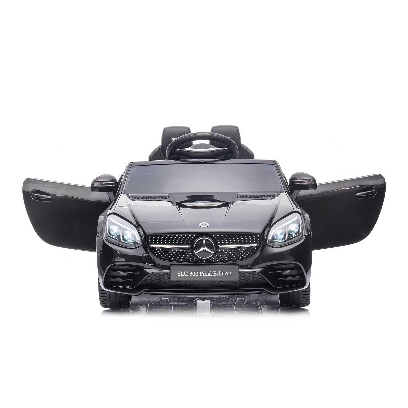 Електрическа кола Chipolino Mercedes-Benz SLC300 LUX, черна