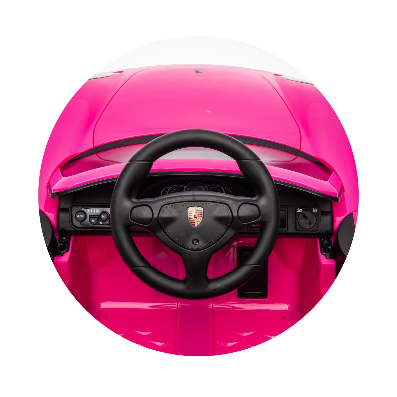Електрическа кола Chipolino Porsche Carrera GT LUX, розова — снимка 10