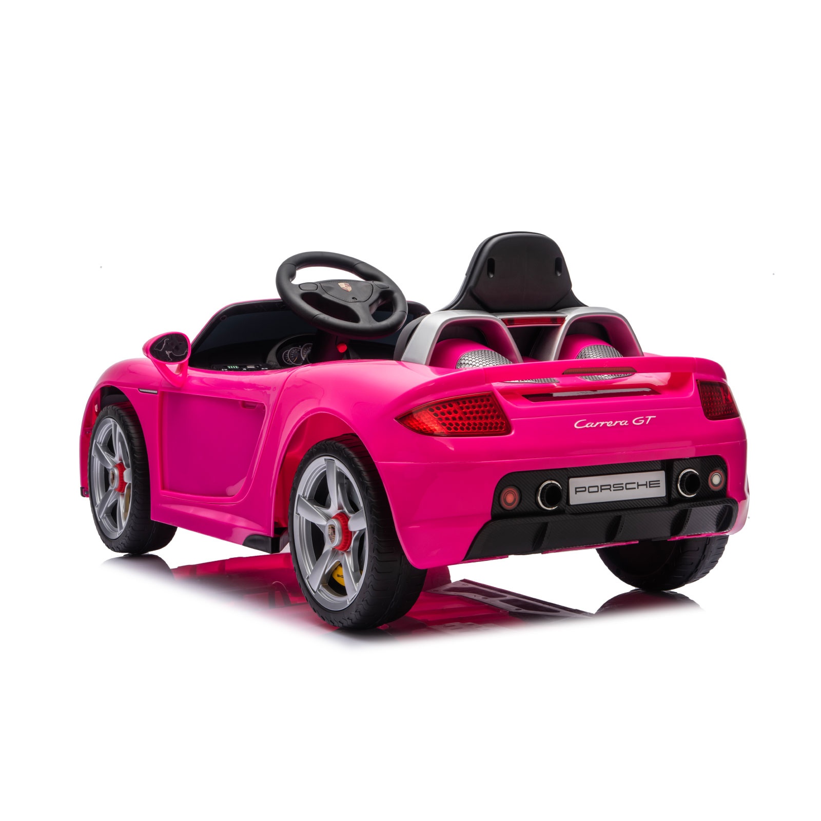 Електрическа кола Chipolino Porsche Carrera GT LUX, розова — снимка 5