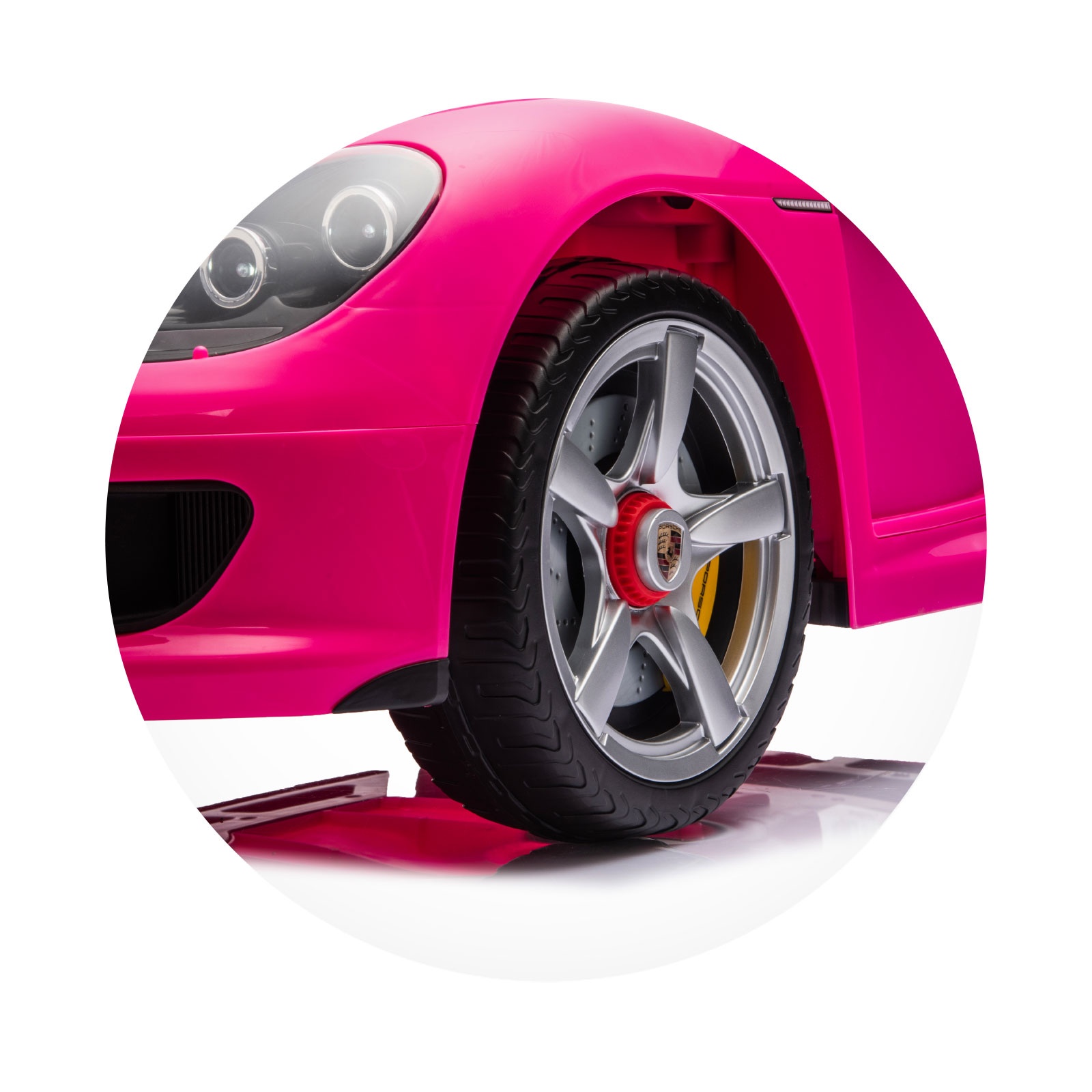 Електрическа кола Chipolino Porsche Carrera GT LUX, розова — снимка 7