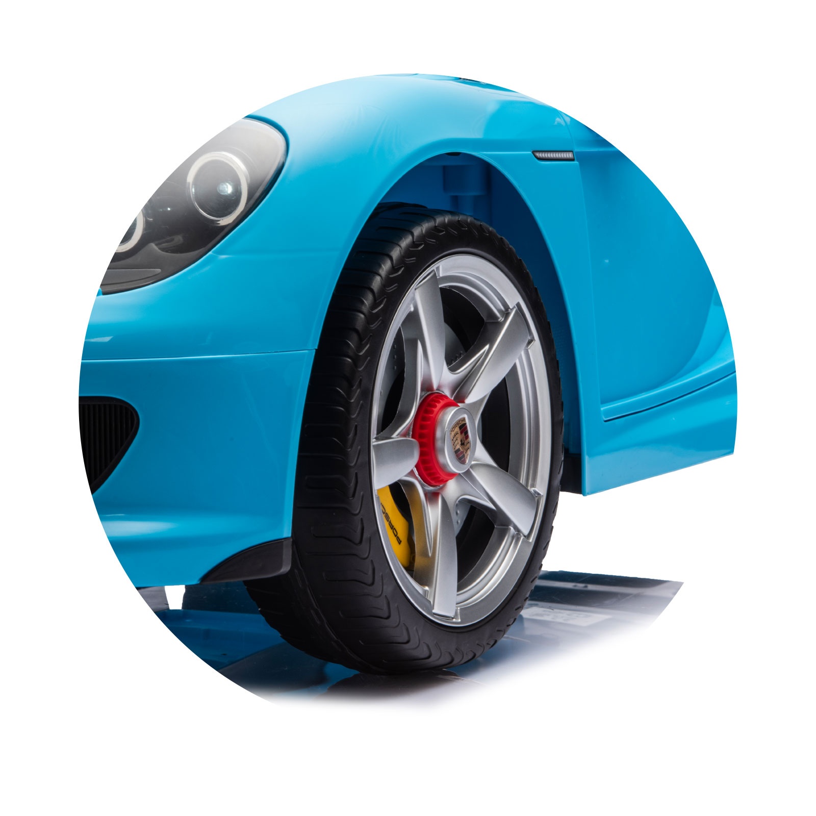 Електрическа кола Chipolino Porsche Carrera GT LUX, синя — снимка 7