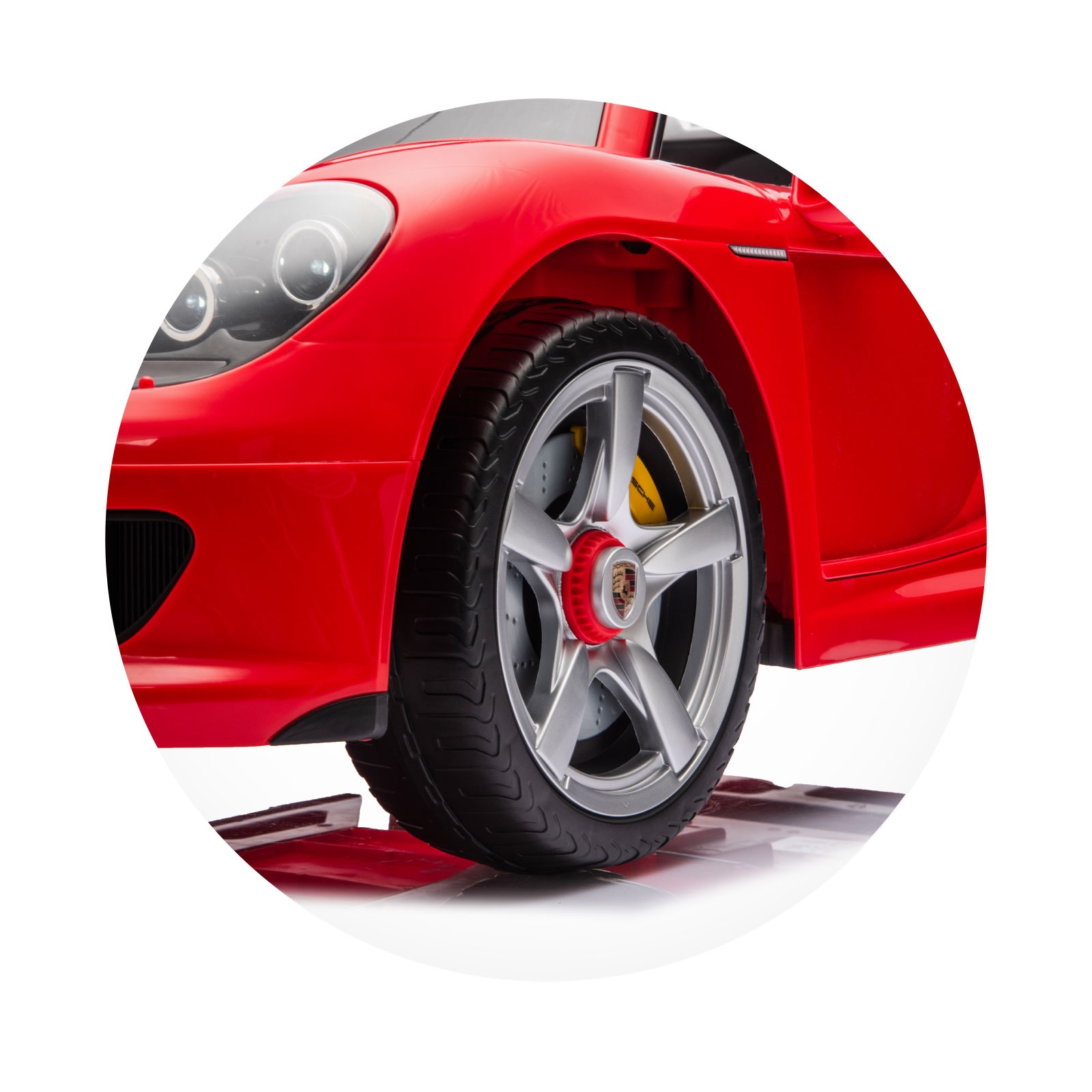 Електрическа кола Chipolino Porsche Carrera GT LUX, червена — снимка 10