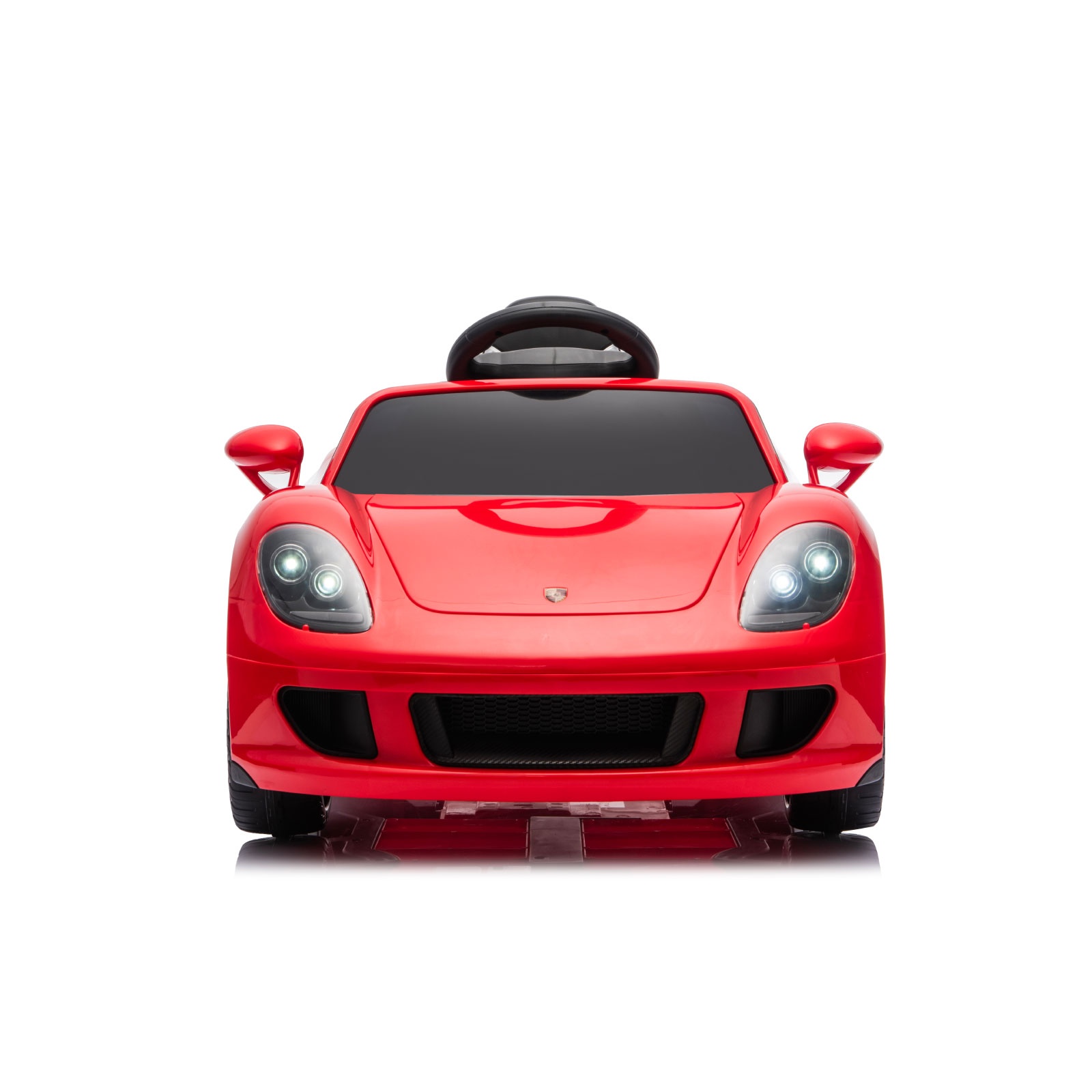 Електрическа кола Chipolino Porsche Carrera GT LUX, червена — снимка 3