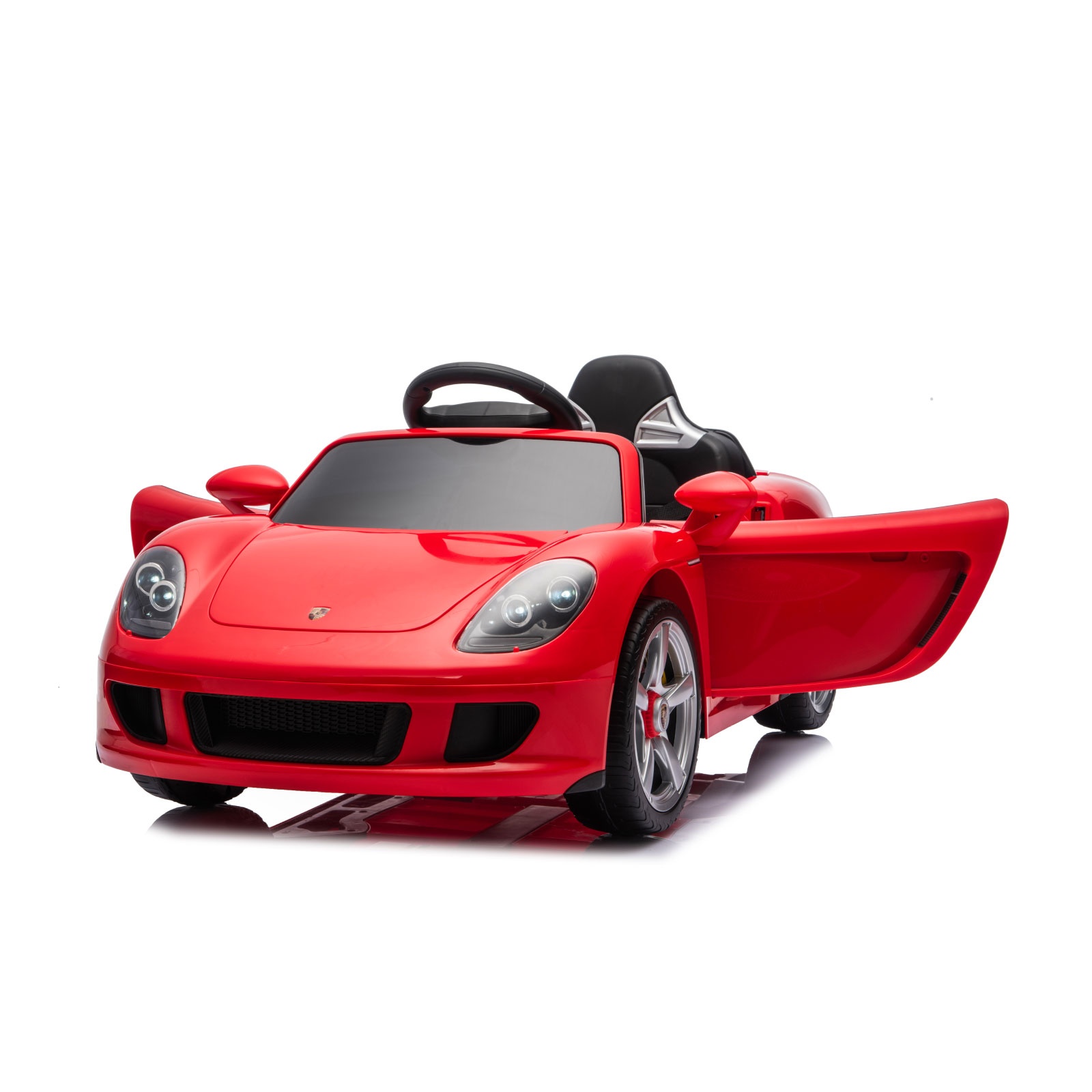 Електрическа кола Chipolino Porsche Carrera GT LUX, червена — снимка 7
