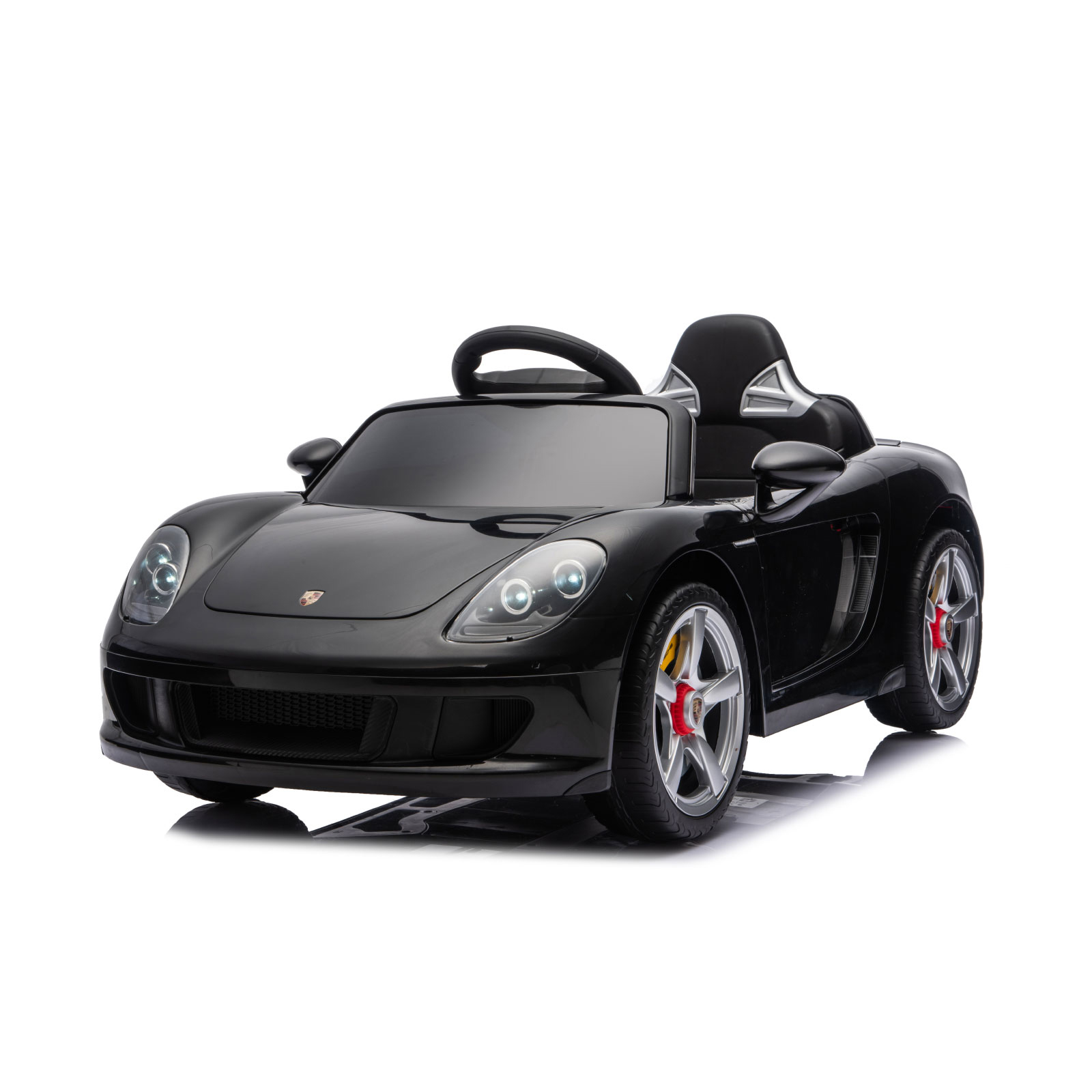 Електрическа кола Chipolino Porsche Carrera GT LUX, черна