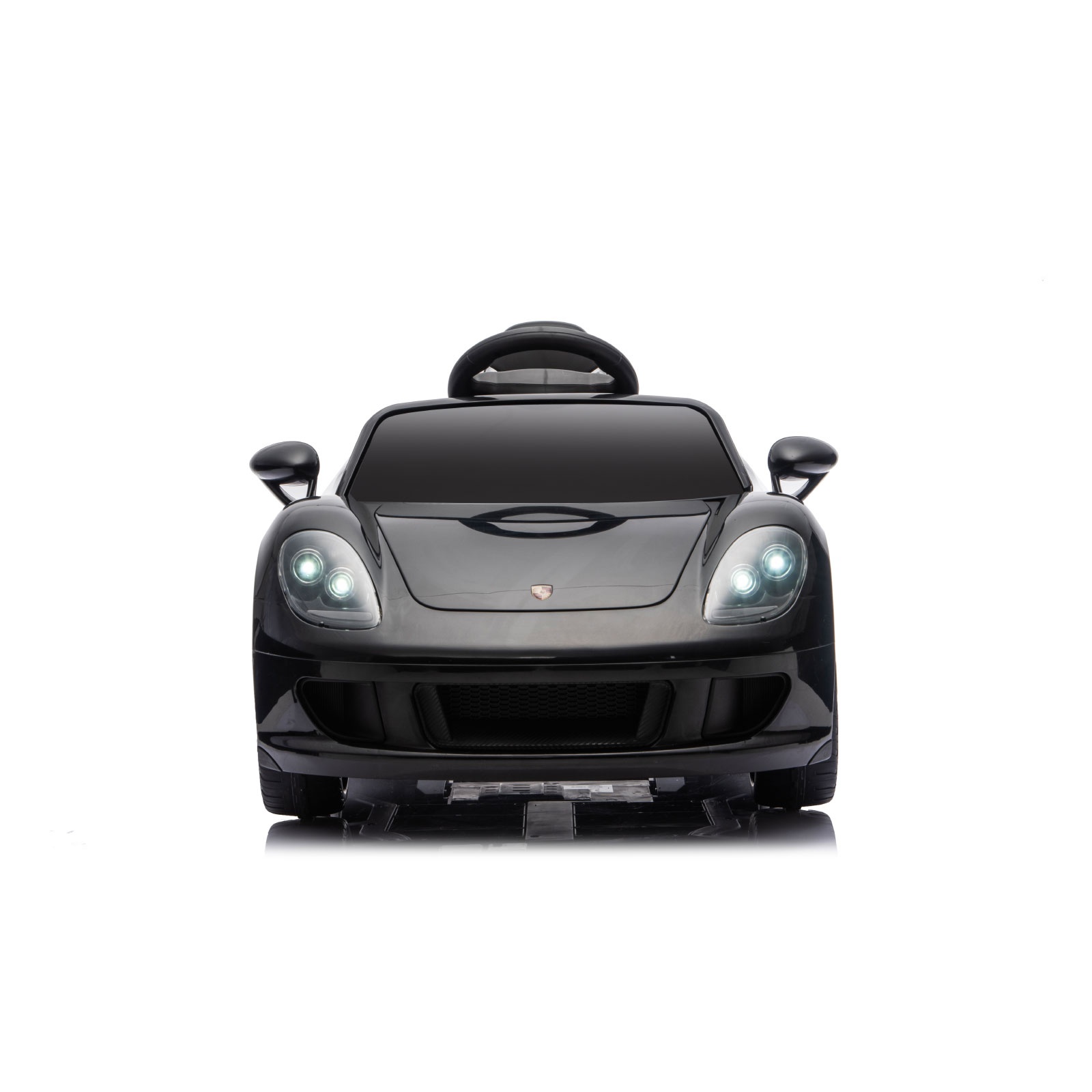Електрическа кола Chipolino Porsche Carrera GT LUX, черна — снимка 3
