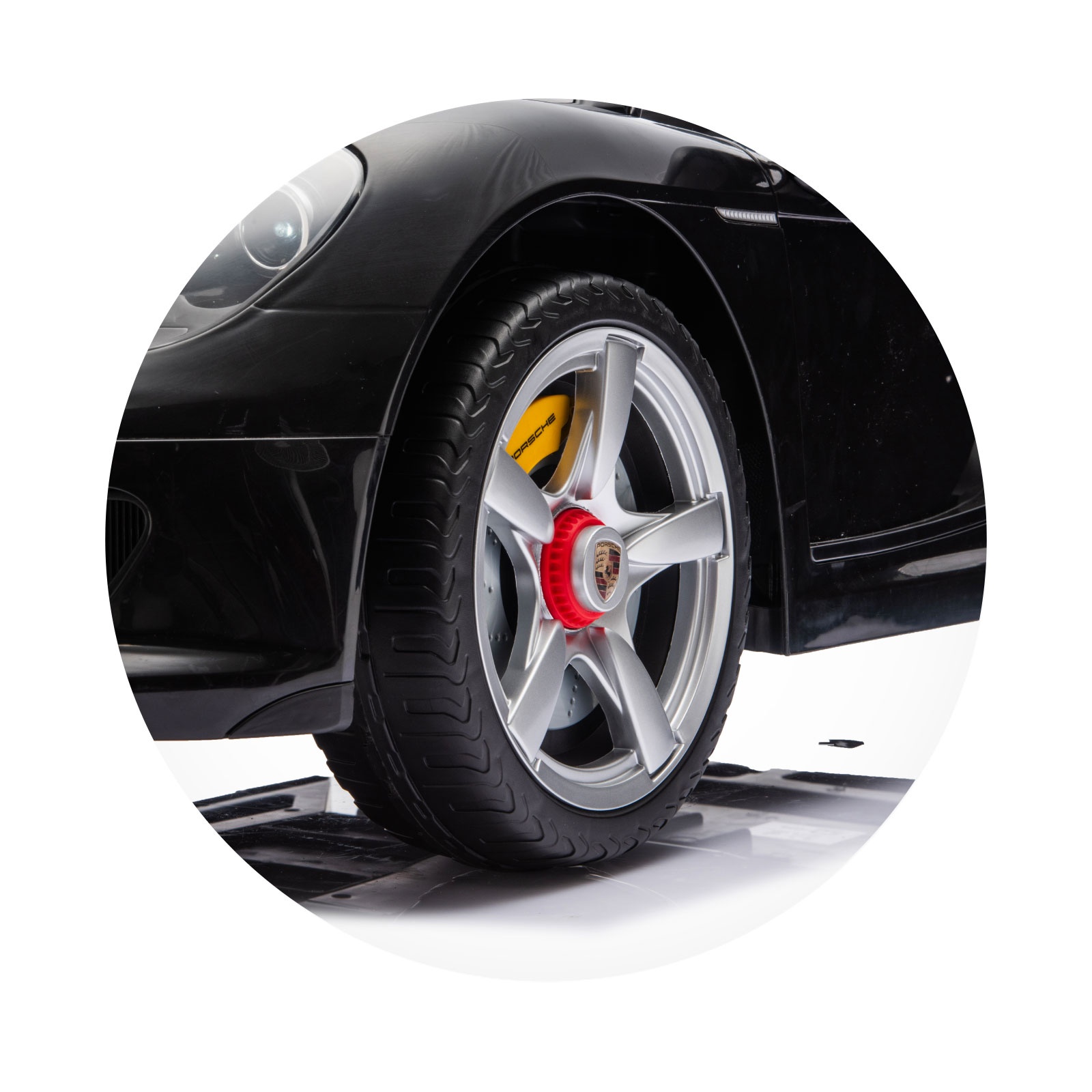 Електрическа кола Chipolino Porsche Carrera GT LUX, черна — снимка 7