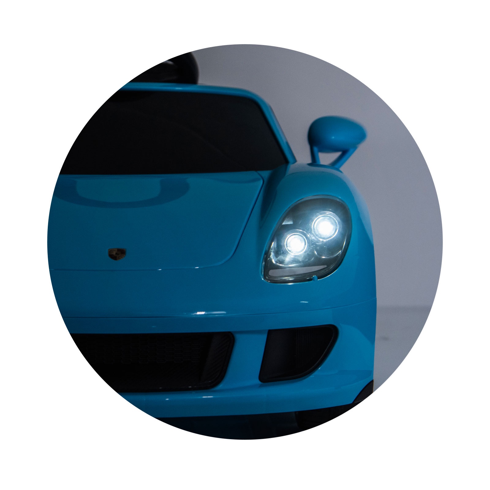 Електрическа кола Chipolino Porsche Carrera GT, синя