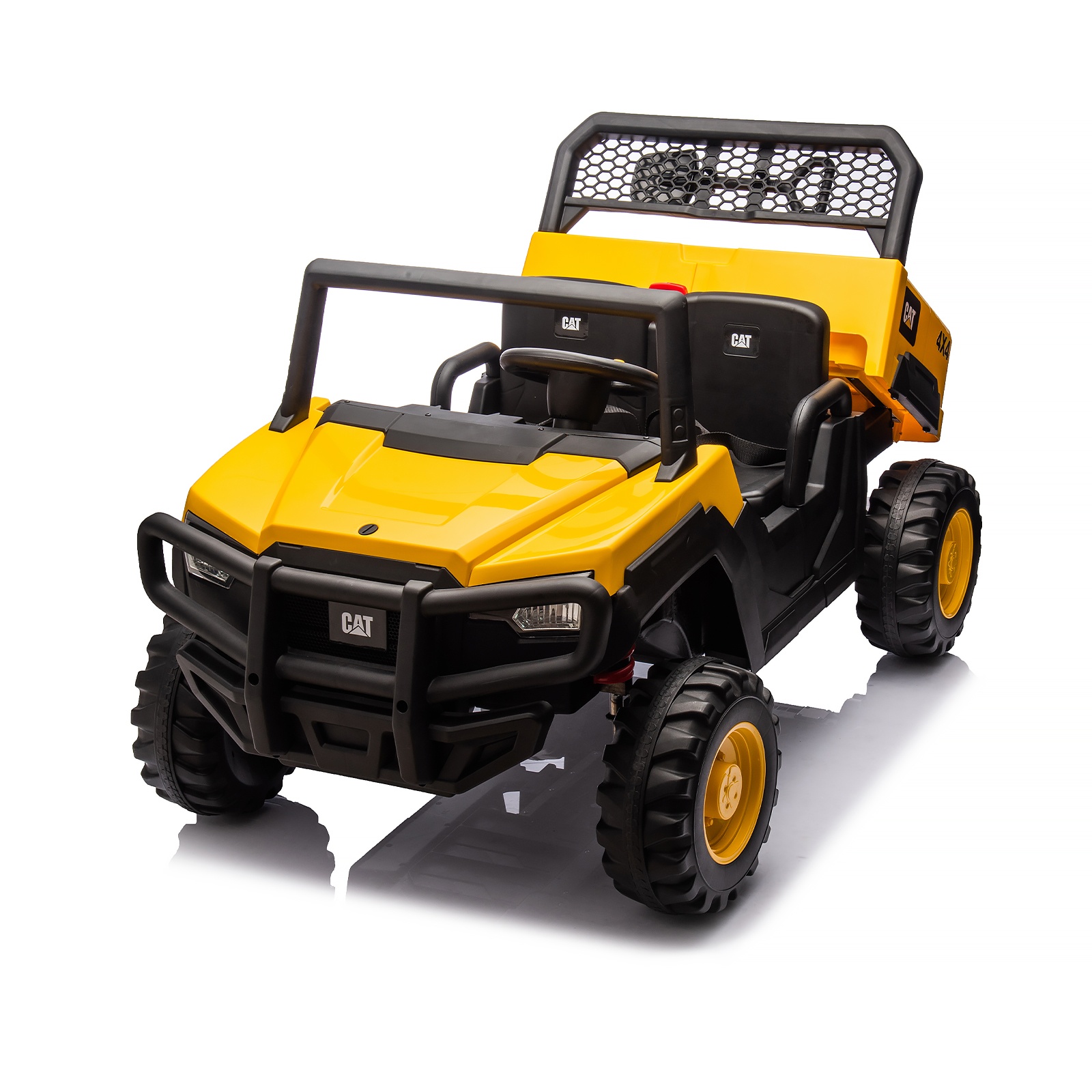 Електрическа кола за 2 деца Chipolino бъги CAT UTV