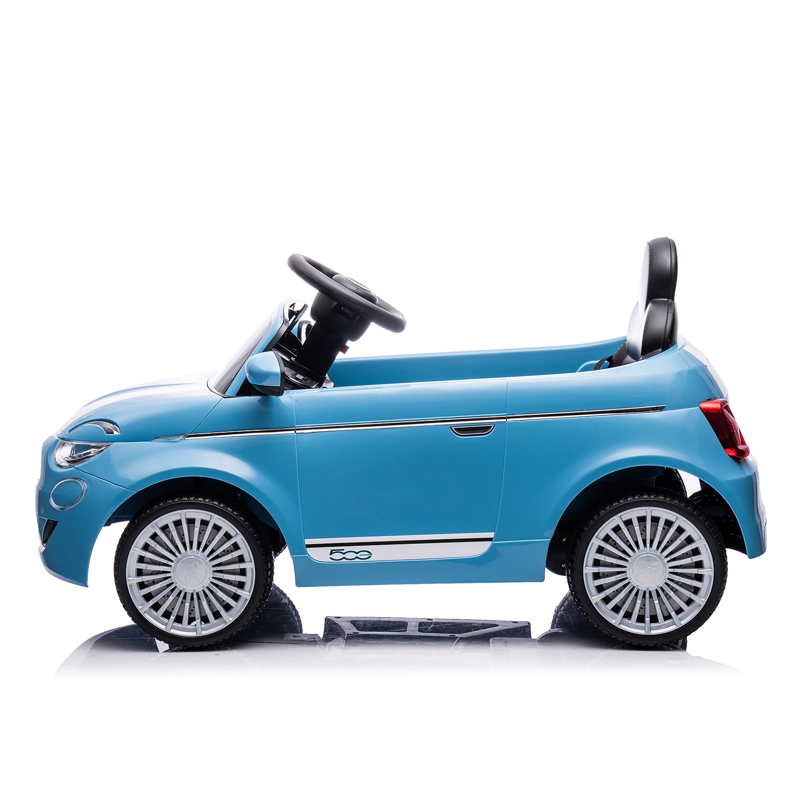 Електрическа кола Chipolino Fiat 500, синя