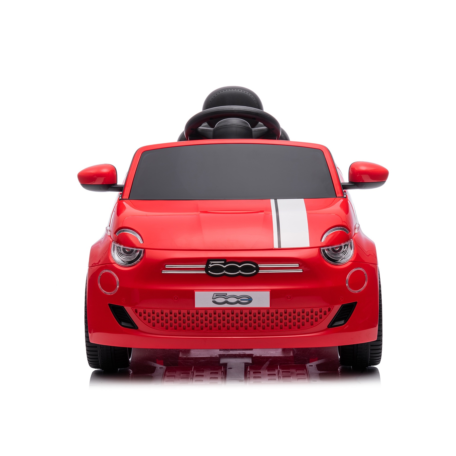 Електрическа кола Chipolino Fiat 500, червена