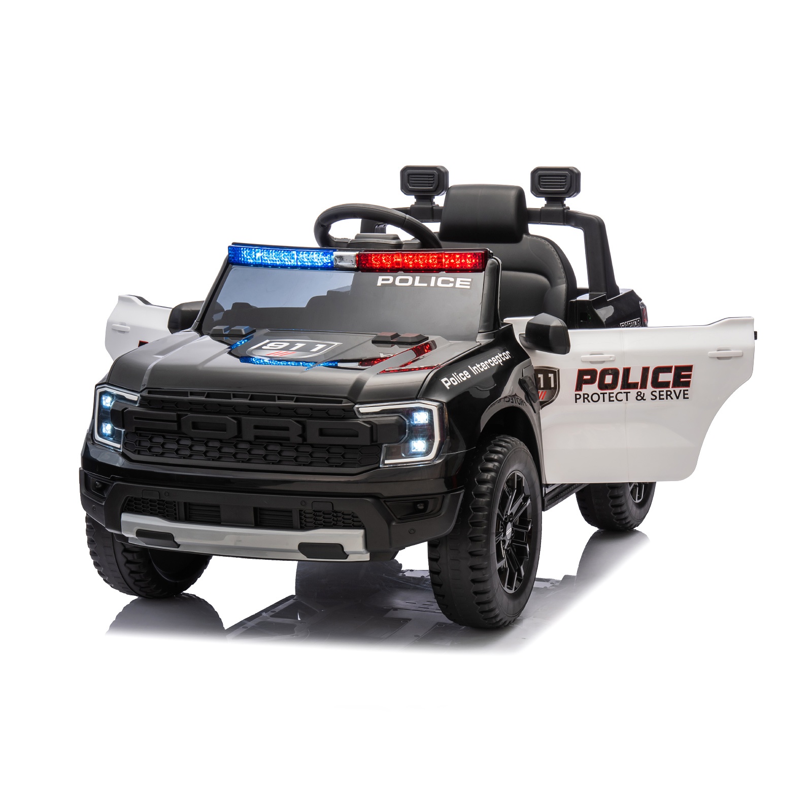 Електрическа полицейска кола Chipolino Ford