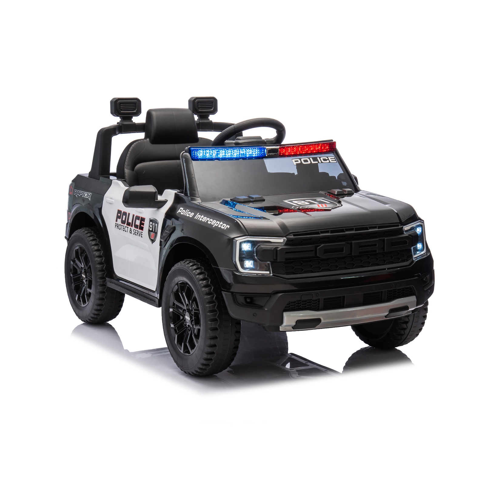 Електрическа полицейска кола Chipolino Ford
