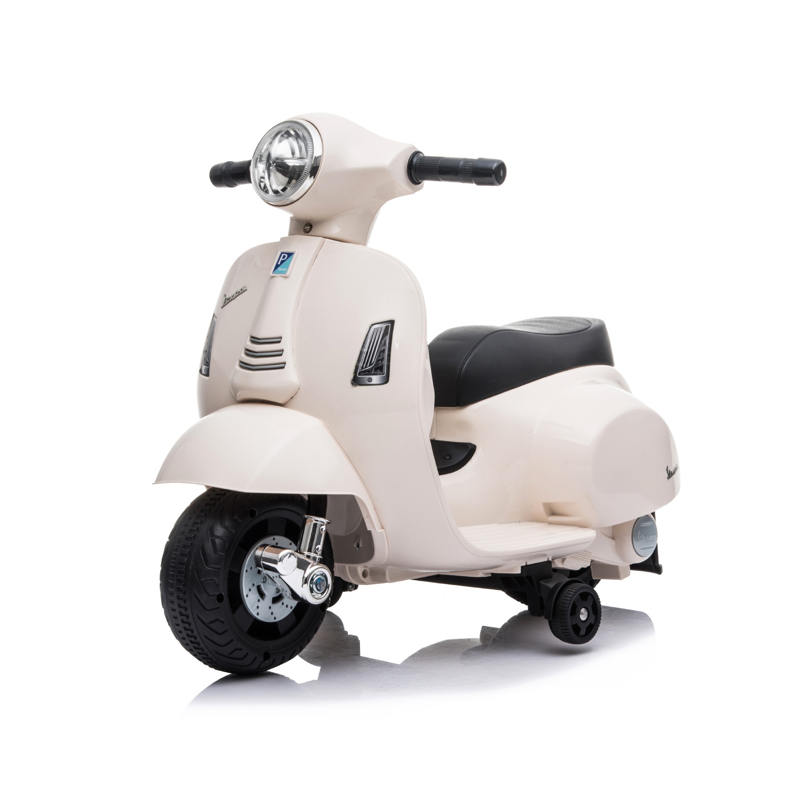 Детски електрически мотор Chipolino Mini Vespa, бял