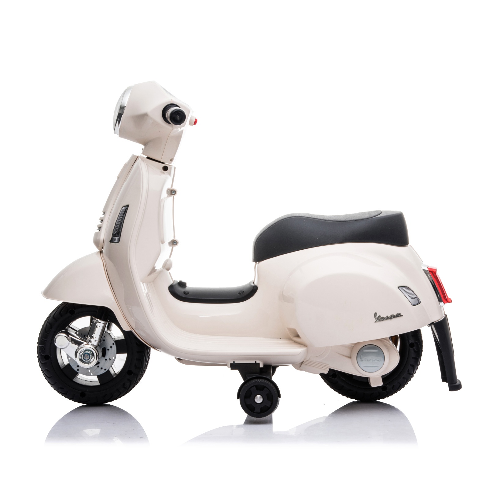 Детски електрически мотор Chipolino Mini Vespa, бял