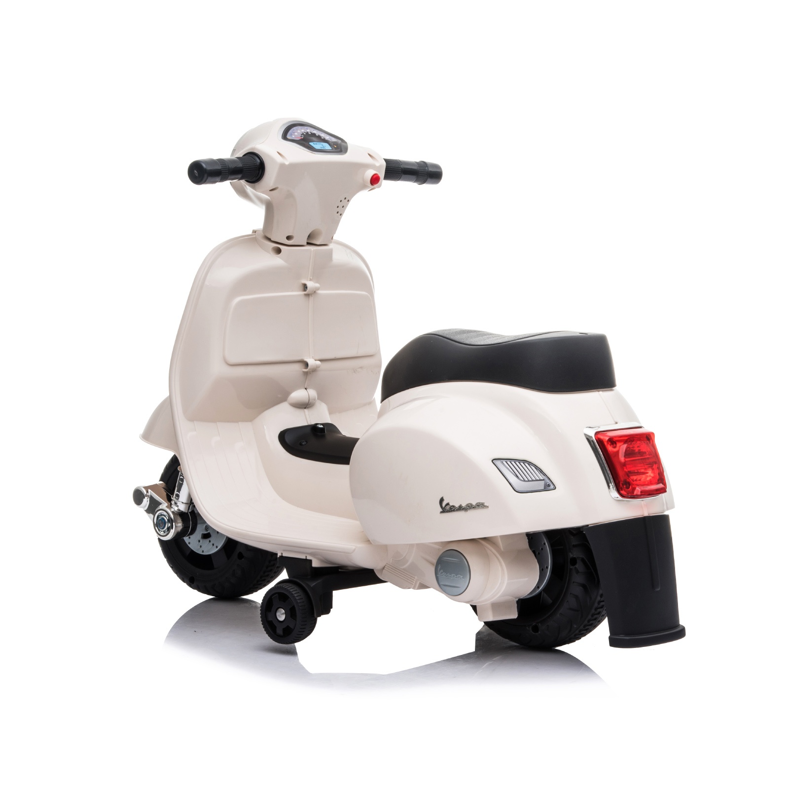 Детски електрически мотор Chipolino Mini Vespa, бял