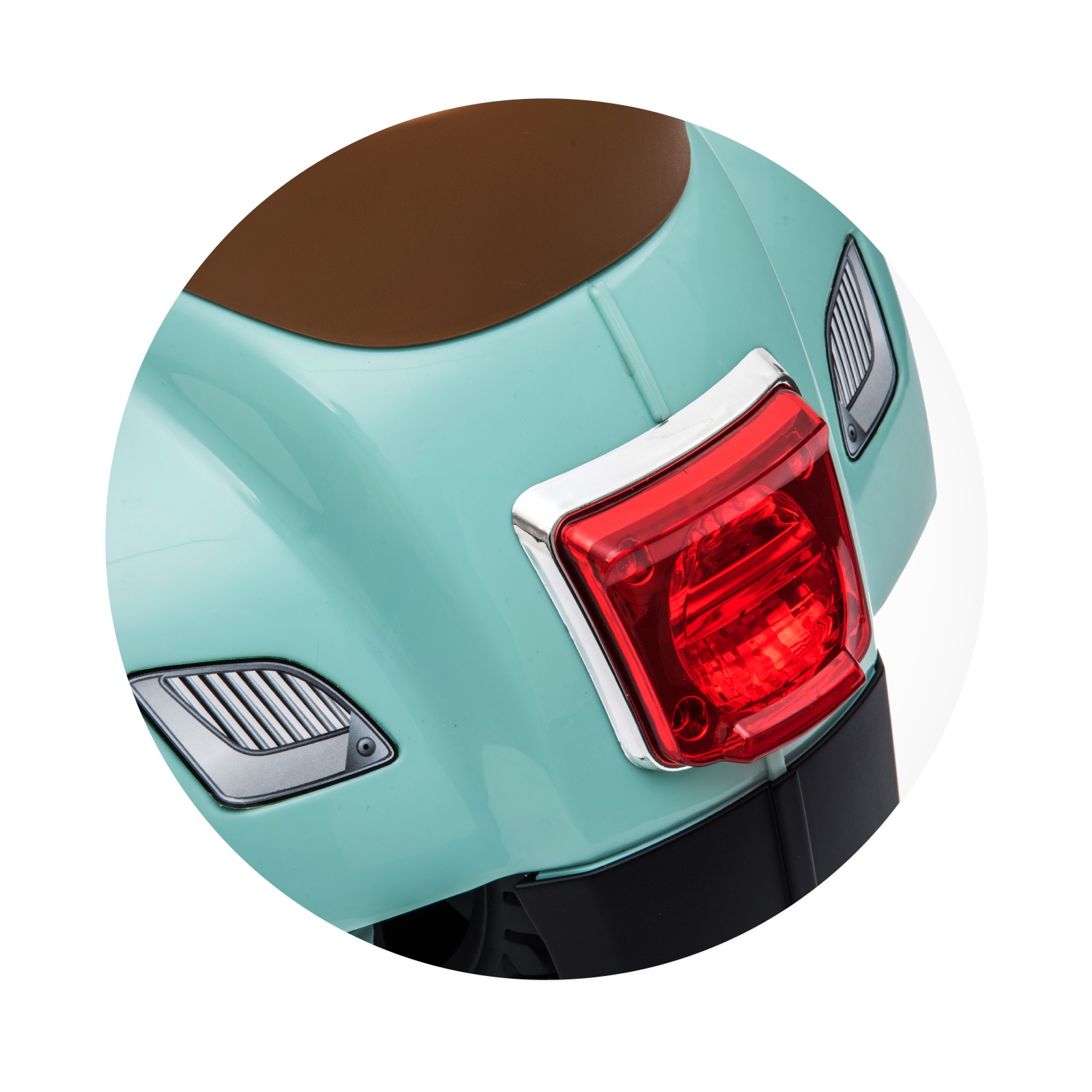 Детски електрически мотор Chipolino Mini Vespa, зелен