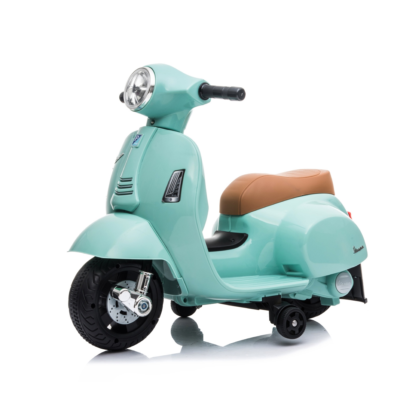 Детски електрически мотор Chipolino Mini Vespa, зелен