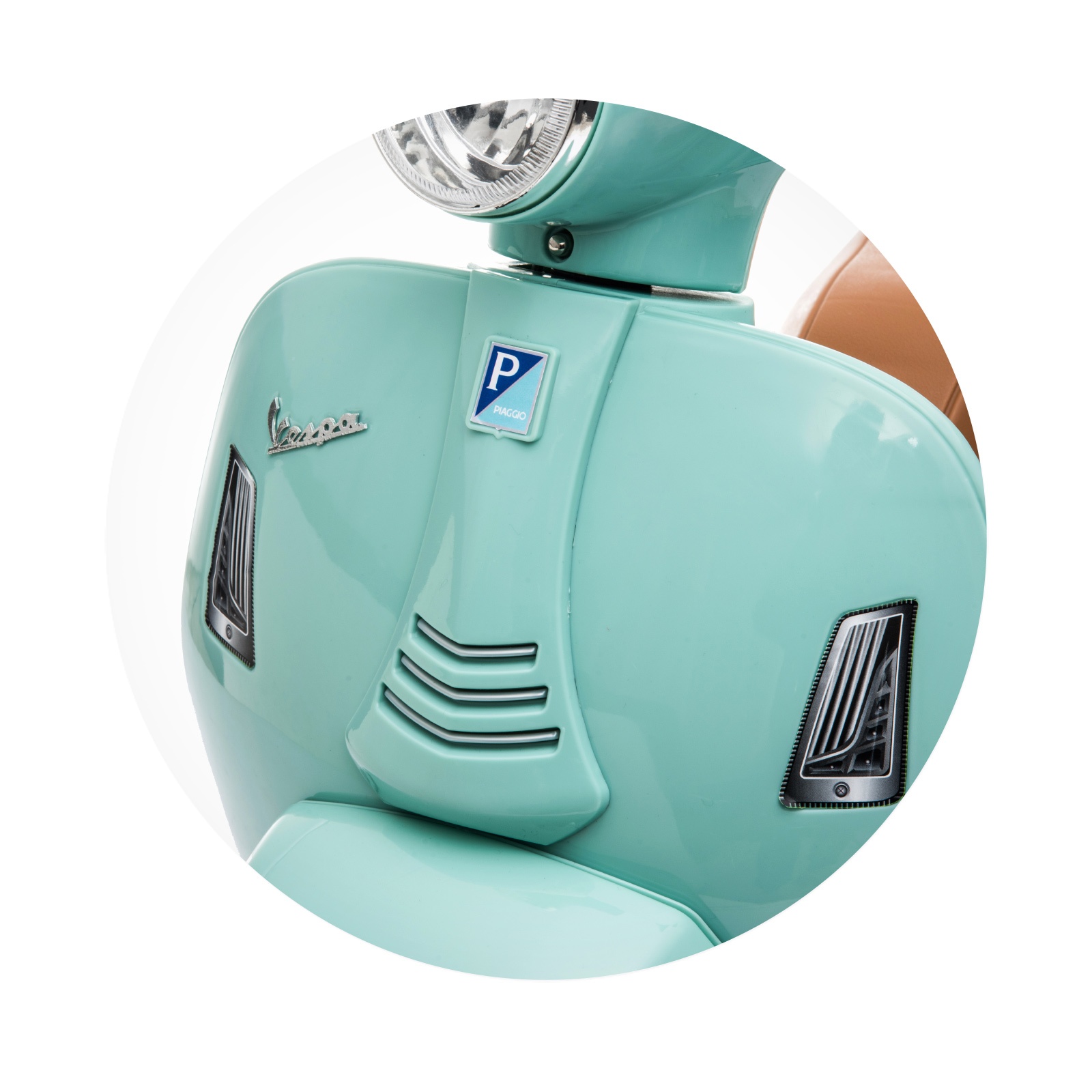 Детски електрически мотор Chipolino Mini Vespa, зелен
