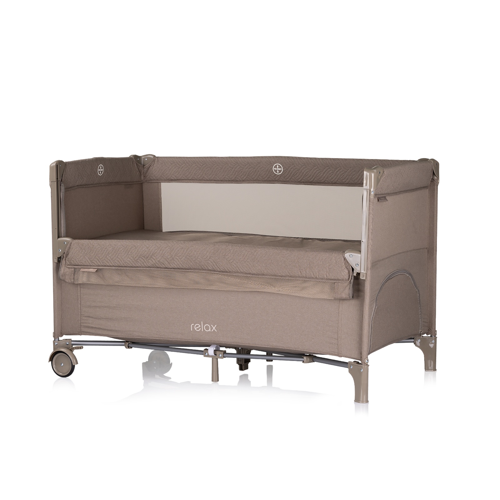 Кошара с падаща страница Chipolino Relax, тирамису