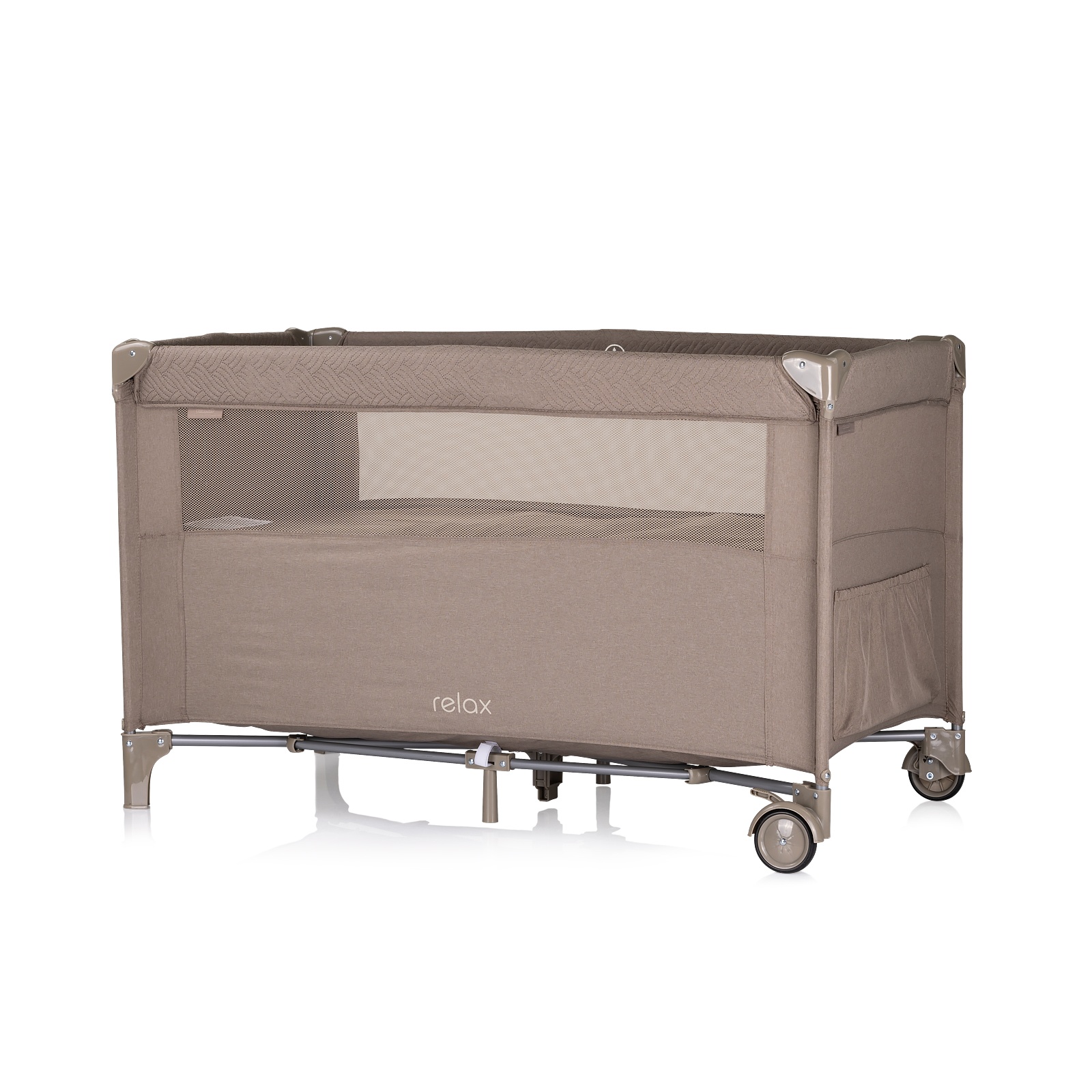 Кошара с падаща страница Chipolino Relax, тирамису