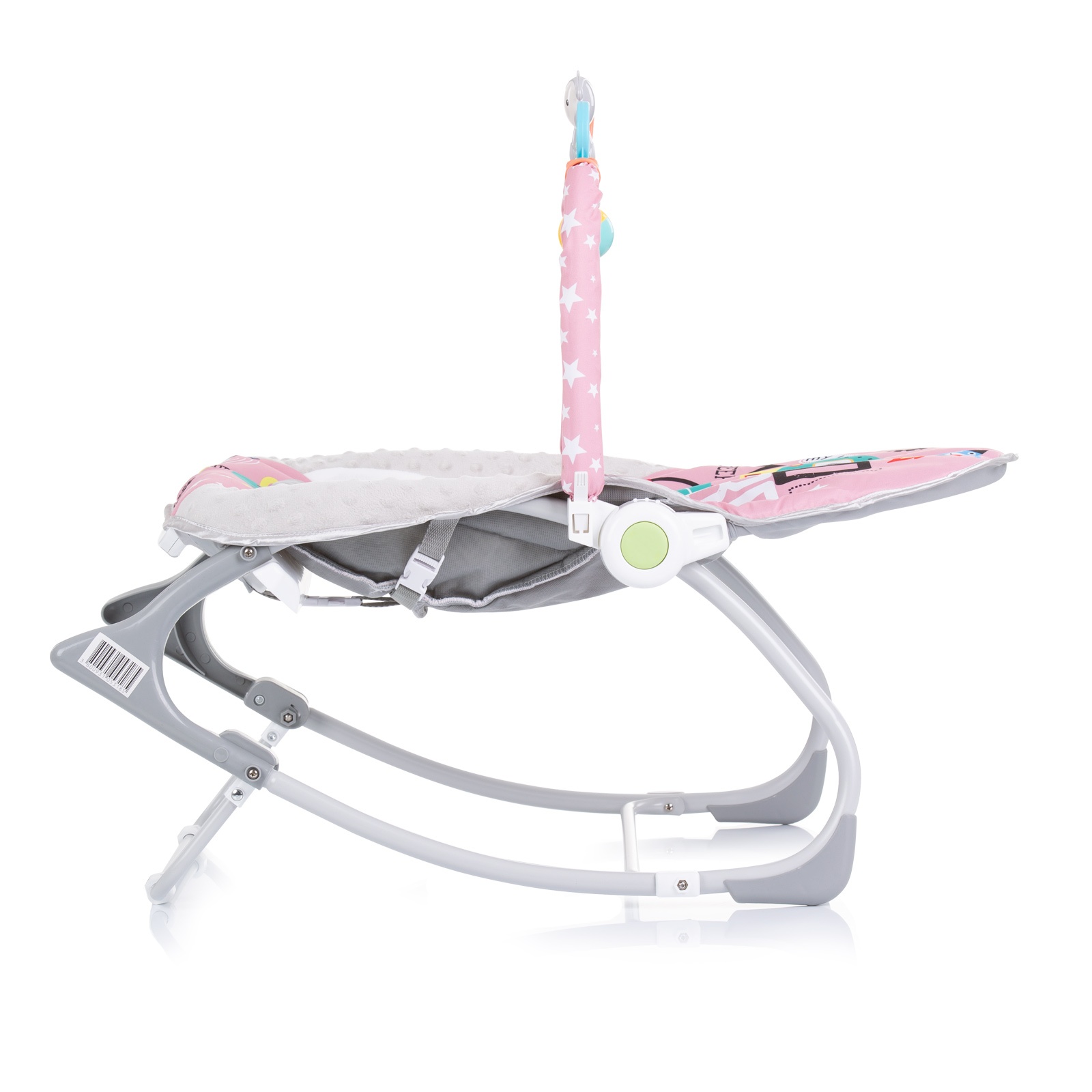 Музикален шезлонг Chipolino Baby Spa розов