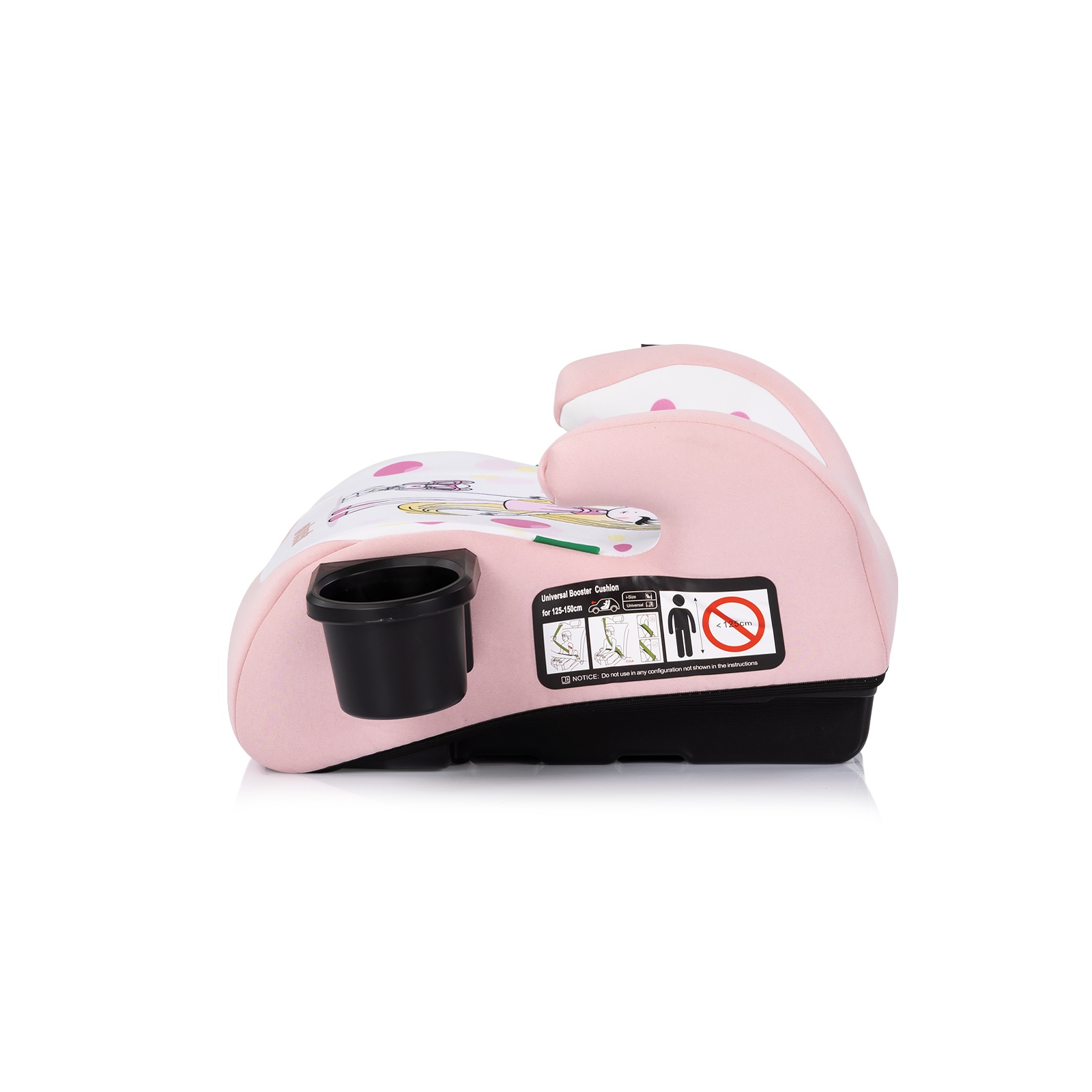 Бустер за кола Chipolino Go Boost i-Size 125–150 см, модно момиче