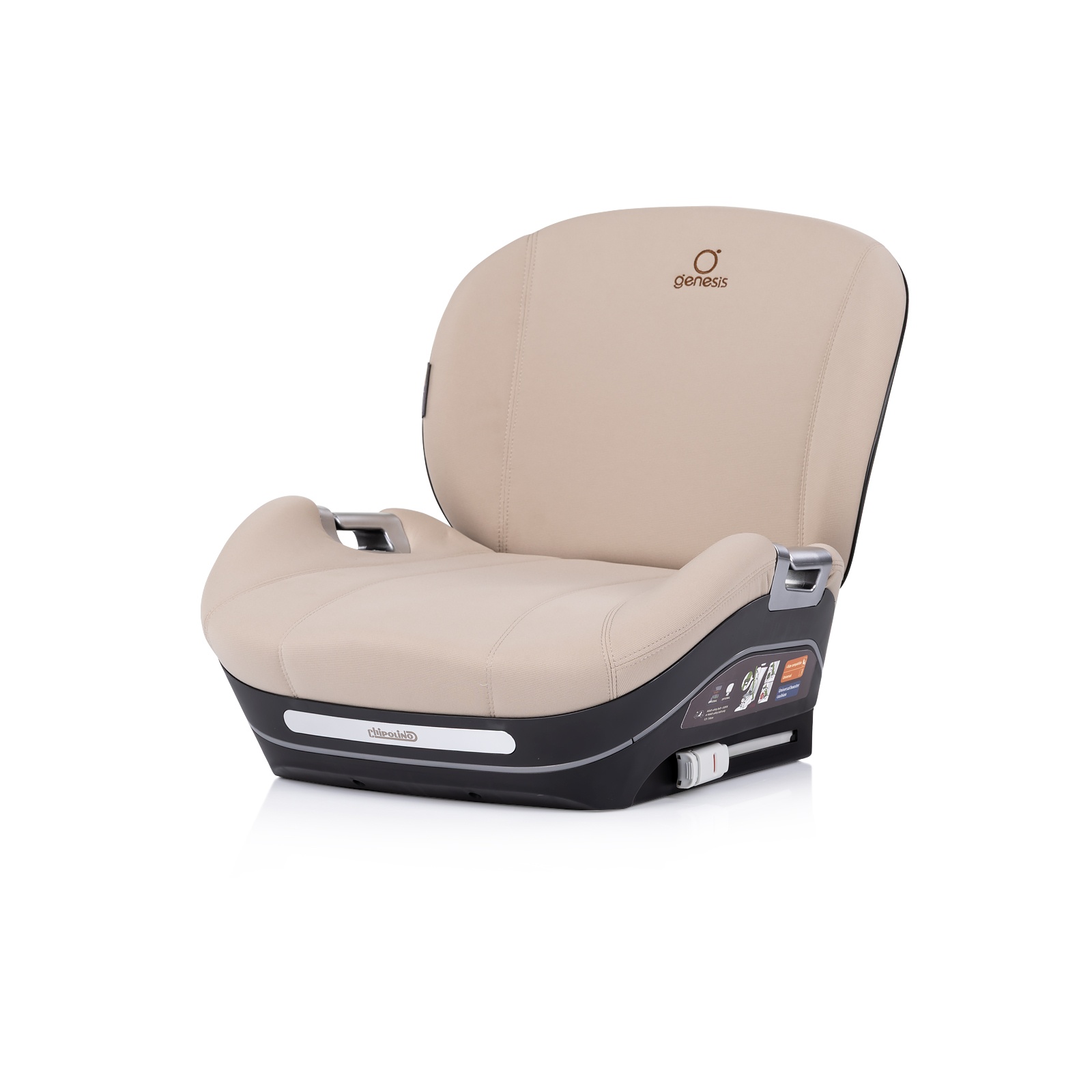 Столче за кола Chipolino Genesis i-Size 125–150 см, лате