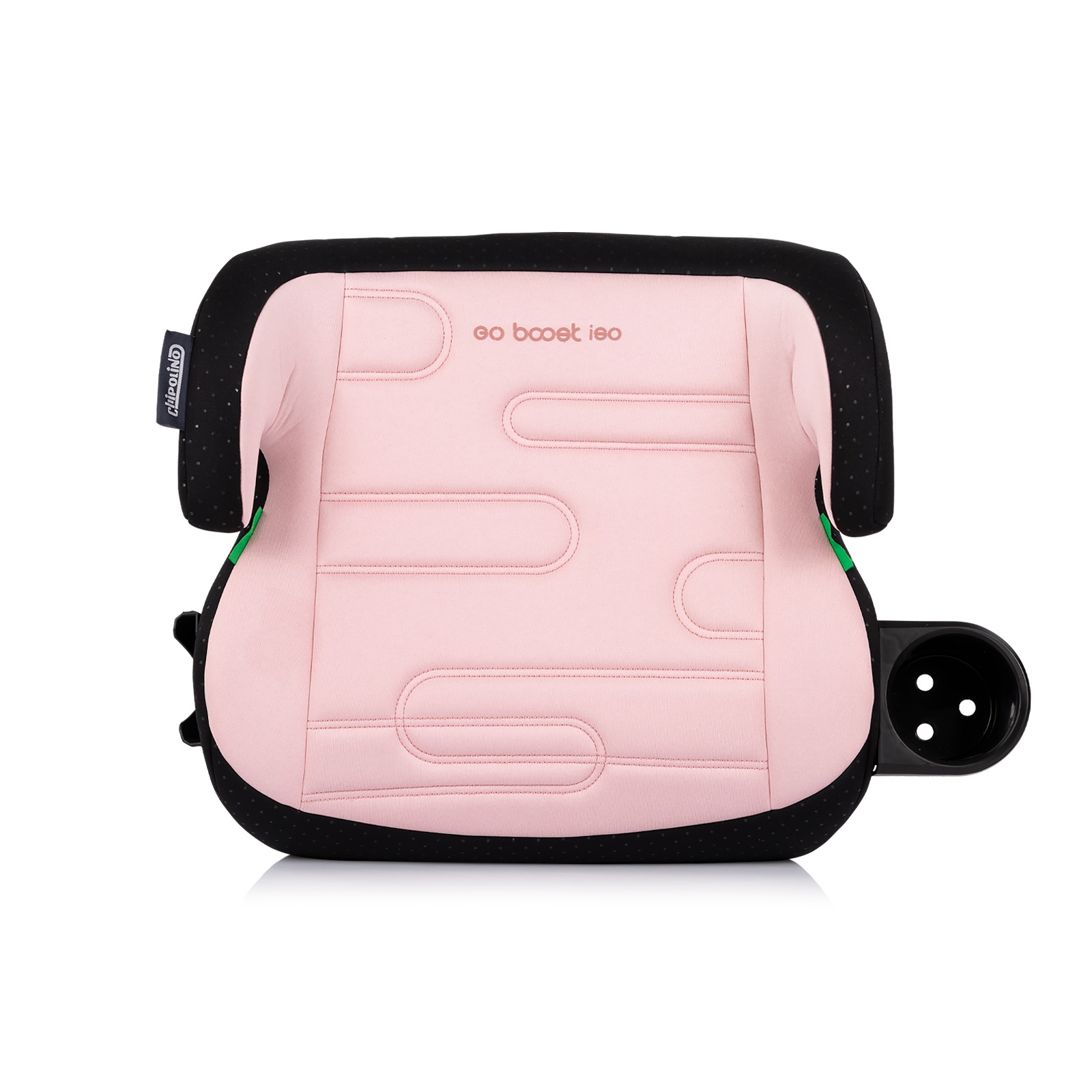 Бустер за кола Chipolino Go Boost ISO i-Size 125–150 см, пудра