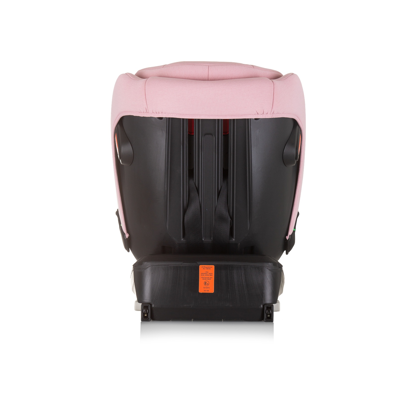 Столче за кола Chipolino Tourino i-Size 40–150 см, фламинго — снимка 12