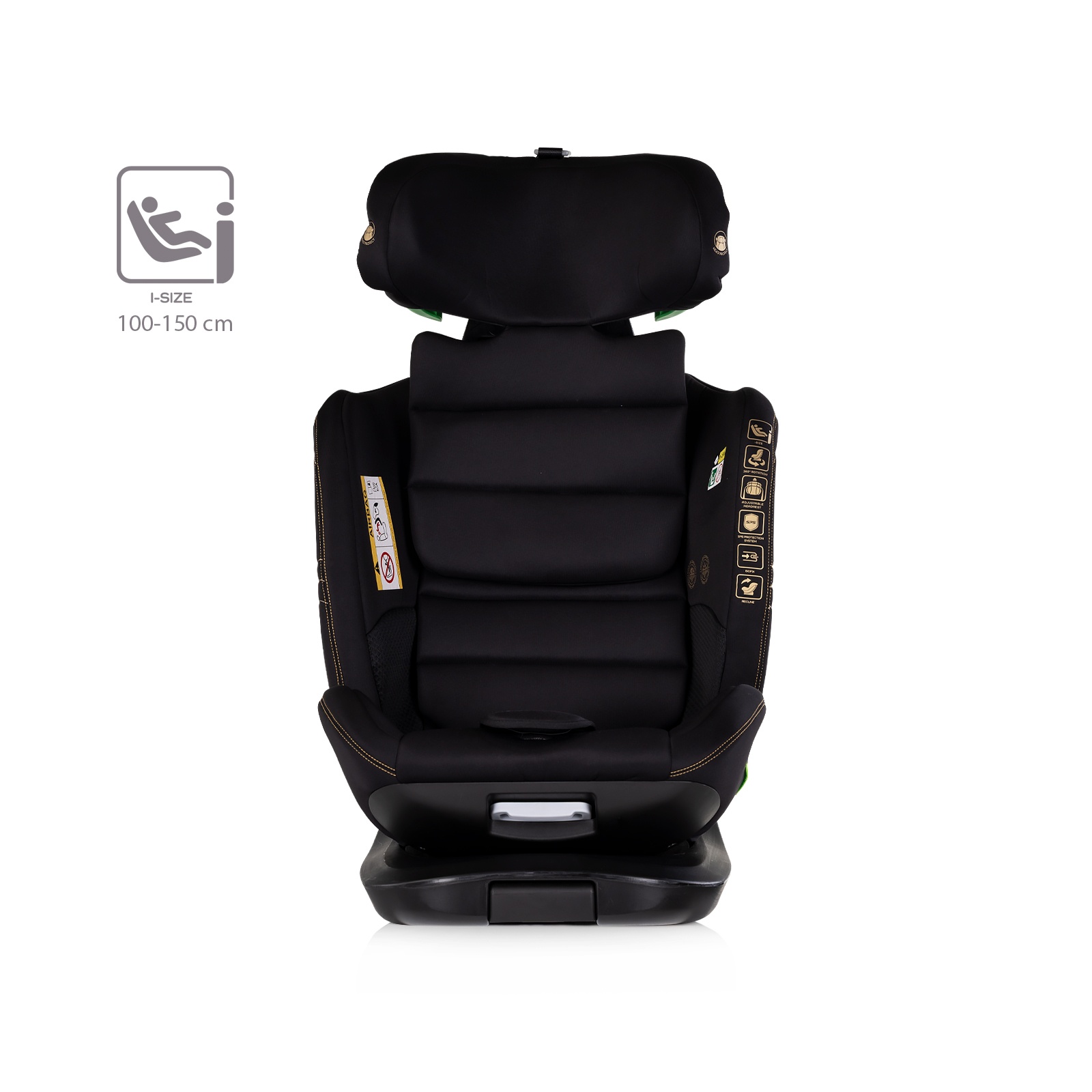 Столче за кола Chipolino Clima Air i-Size 40–150 см, къпина — снимка 10