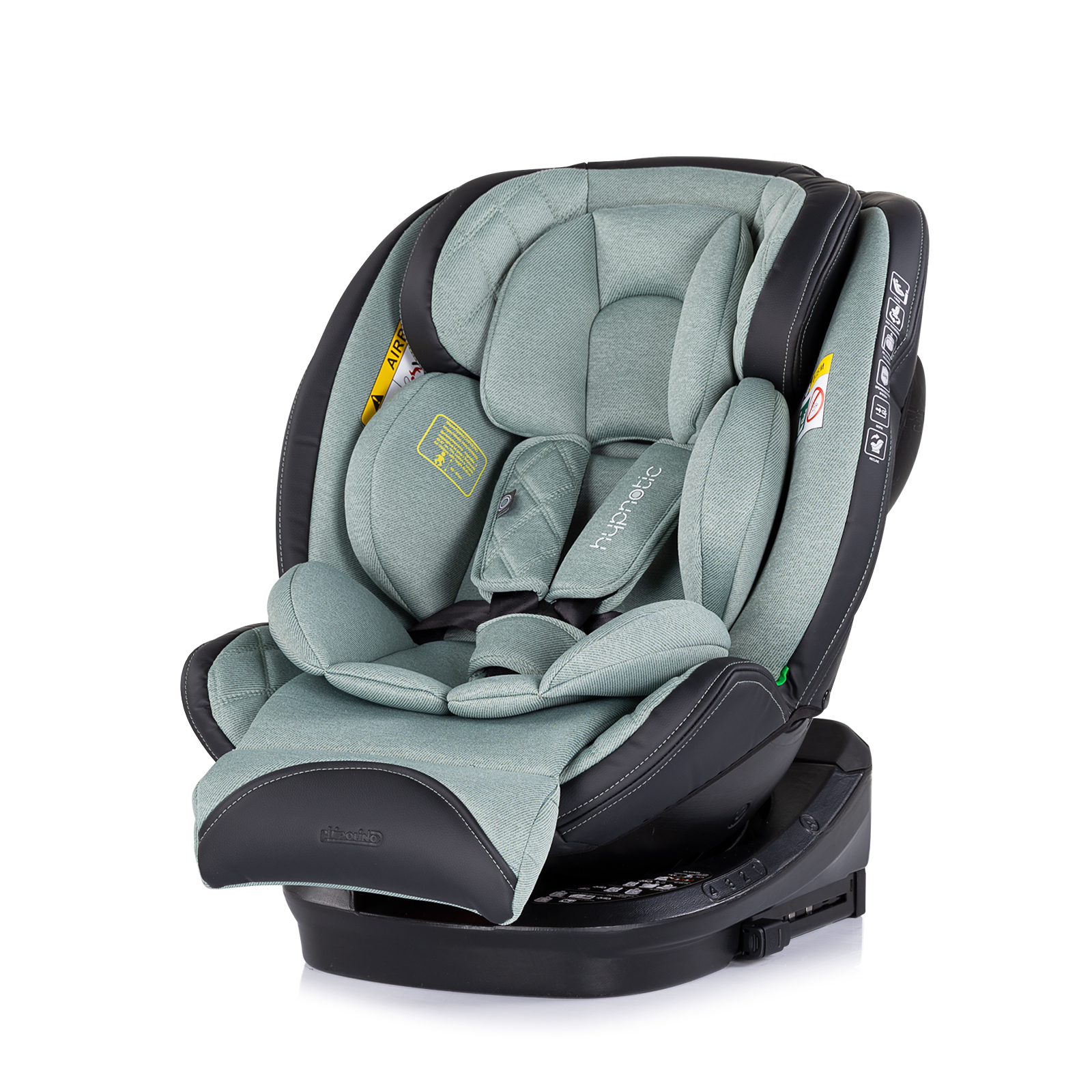 Столче за кола Chipolino Hypnotic i-Size 40–150 см, босилек