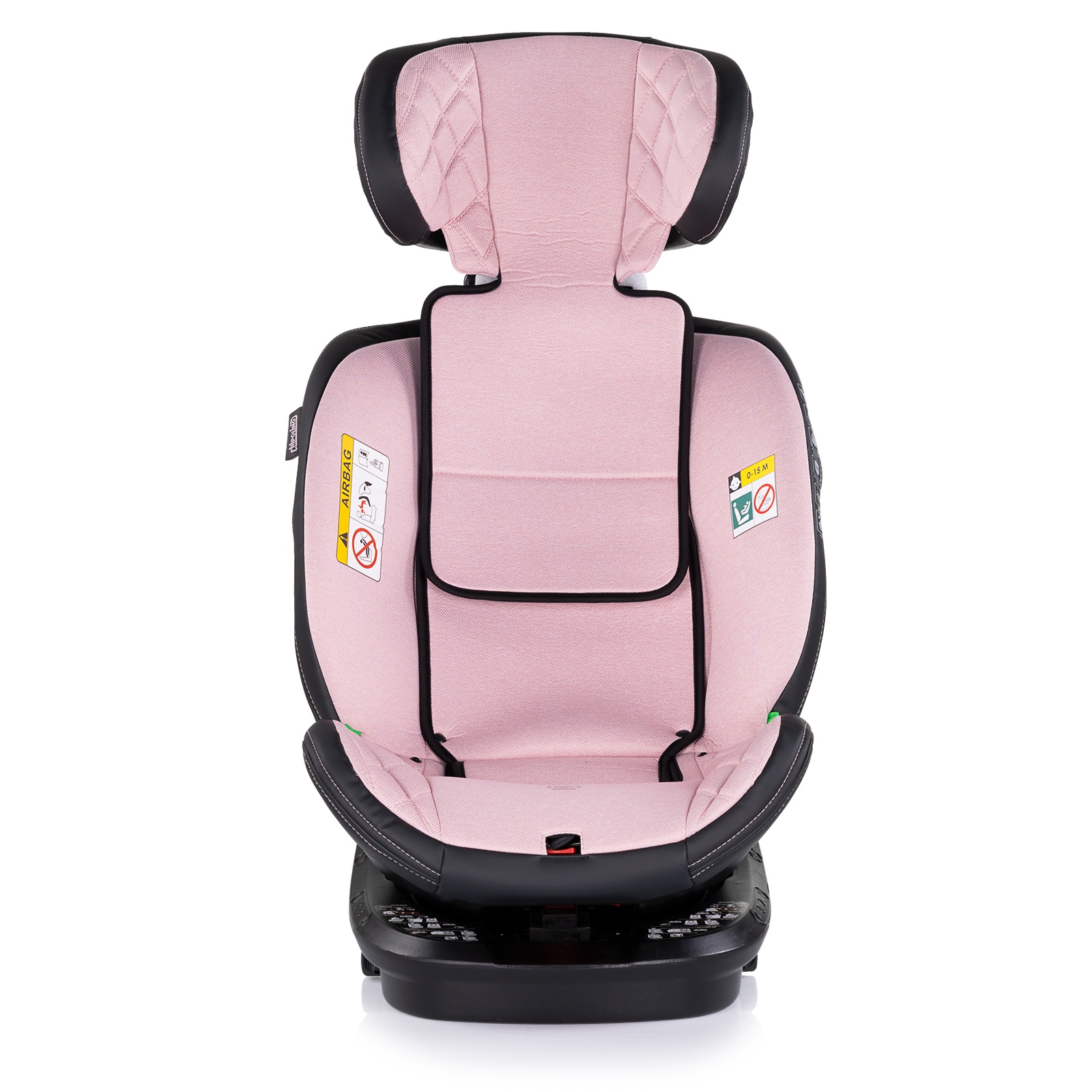 Столче за кола Chipolino Hypnotic i-Size 40–150 см, розов маршмелоу — снимка 4