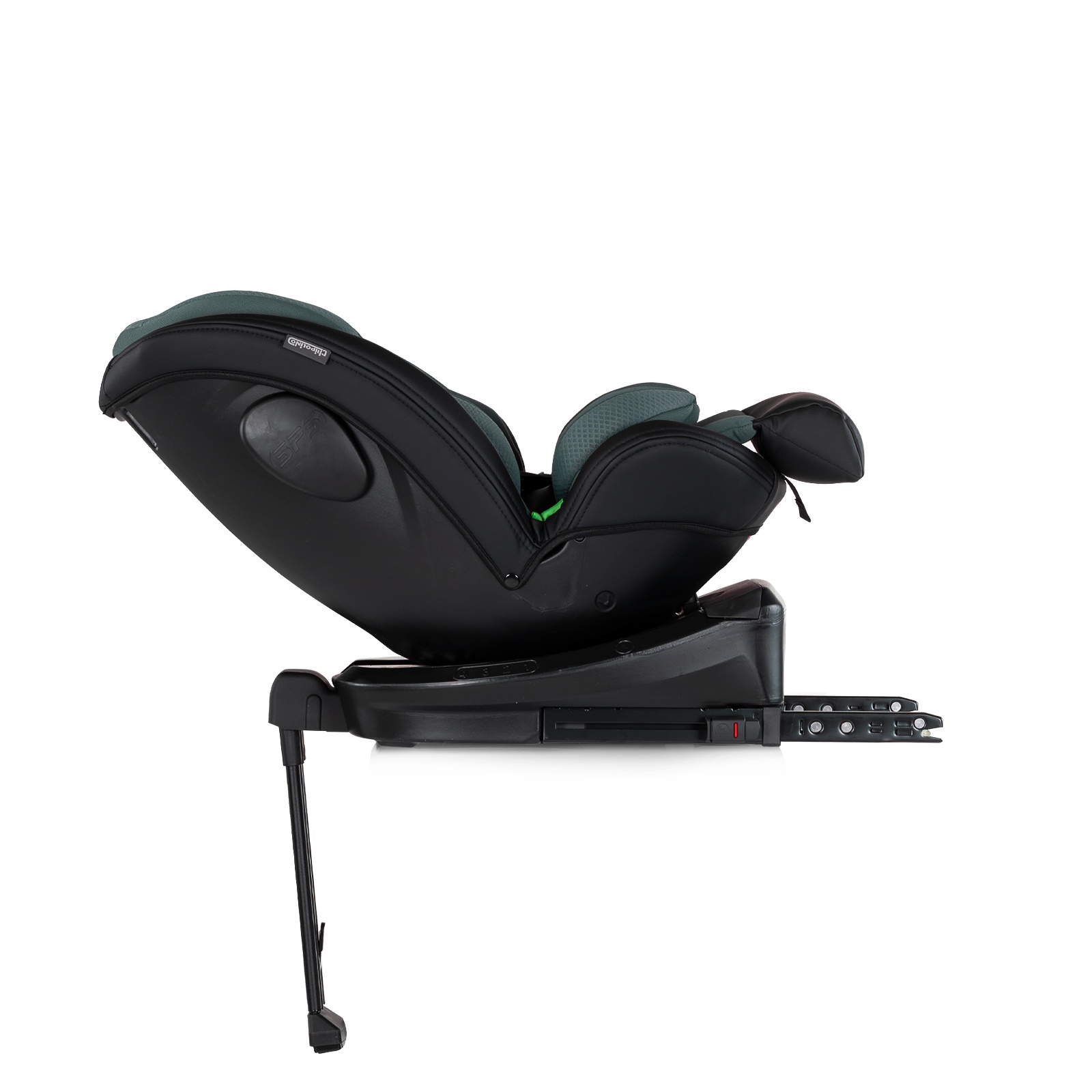 Столче за кола Chipolino Hypnotic Plus i-Size 40–150 см, зелено — снимка 9