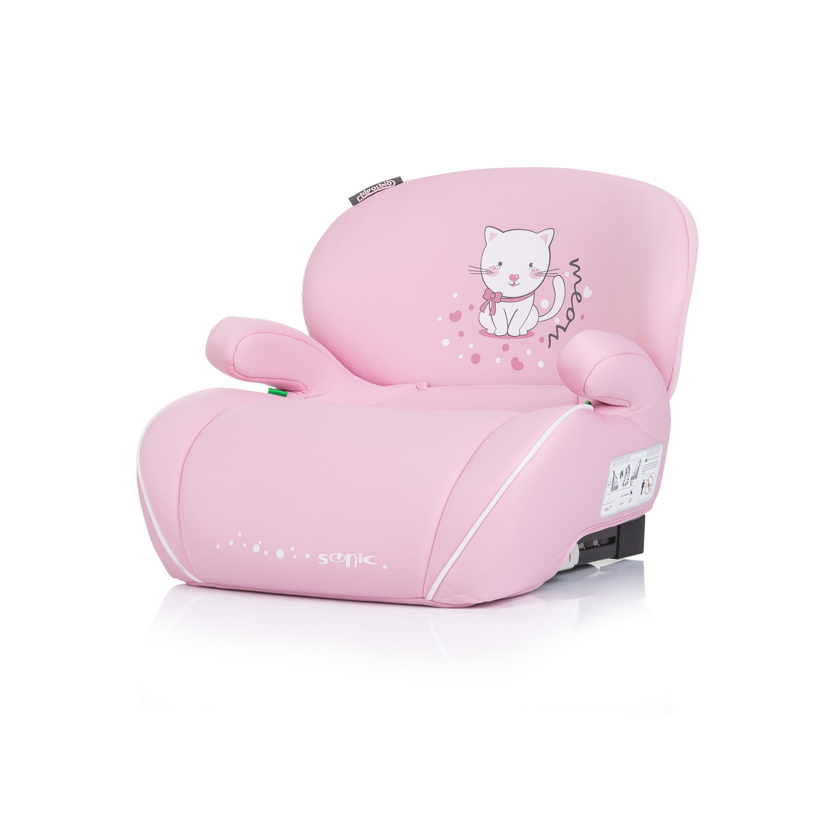 Столче за кола Chipolino Sonic i-Size 125–150 см, коте