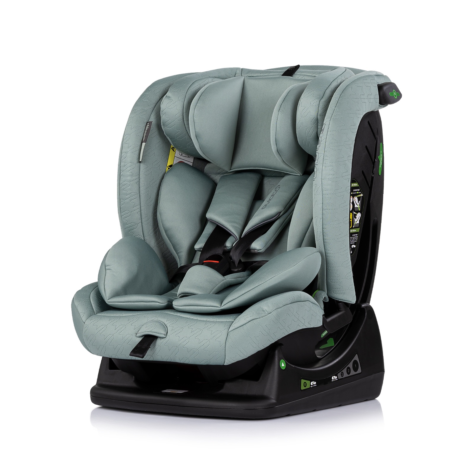 Столче за кола Chipolino Aviato i-Size 40–150 см, босилек