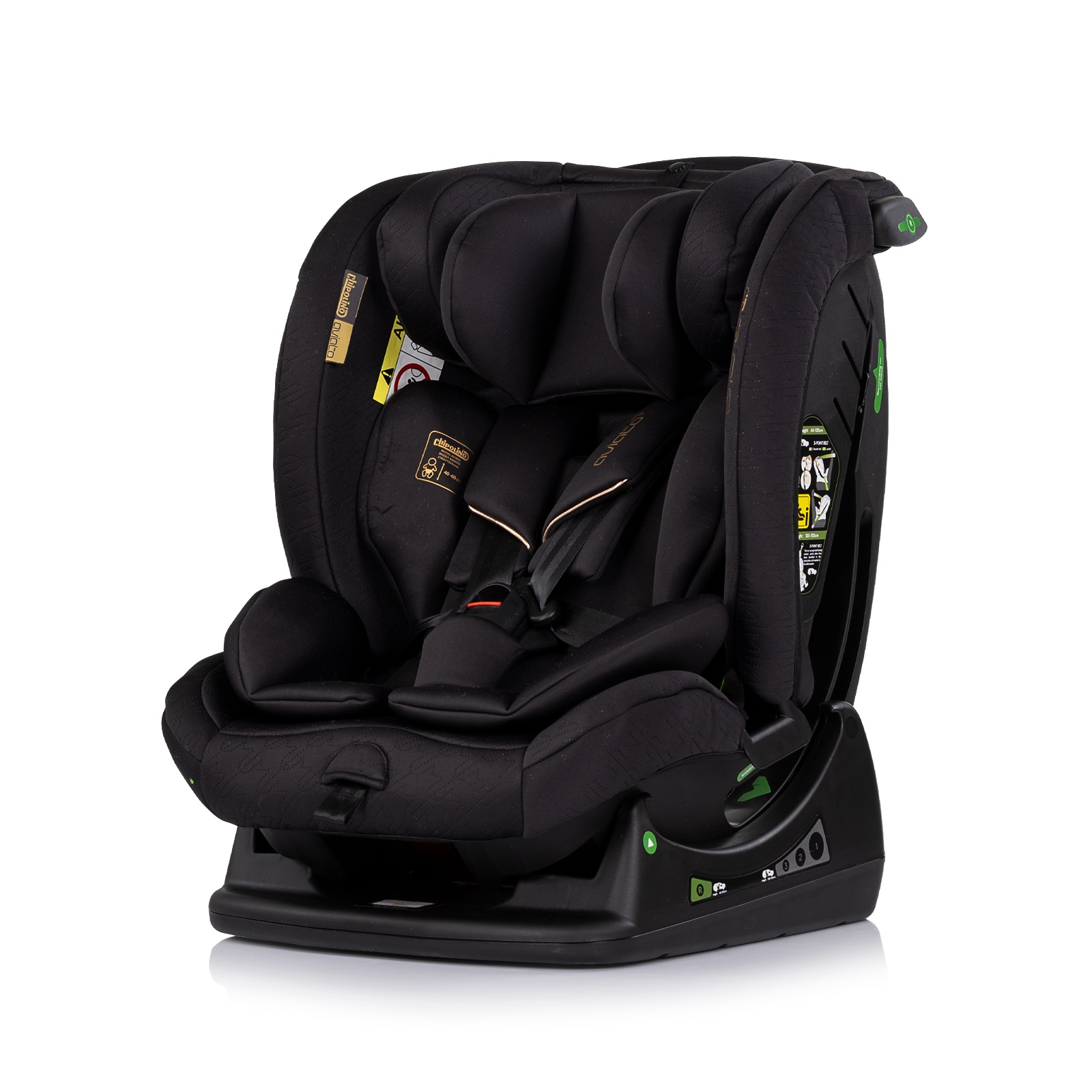 Столче за кола Chipolino Aviato i-Size 40–150 см, къпина