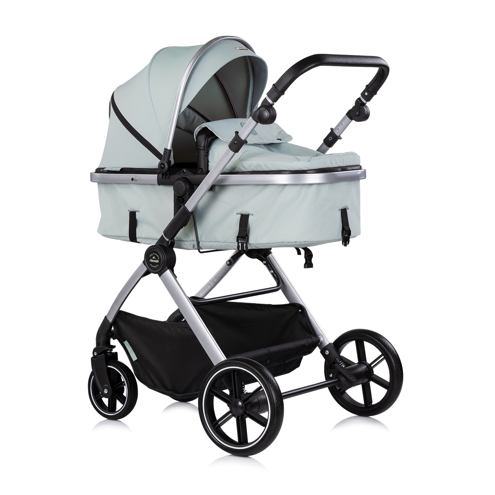 Детска количка 2 в 1 Chipolino Pearl до 22 кг, матча
