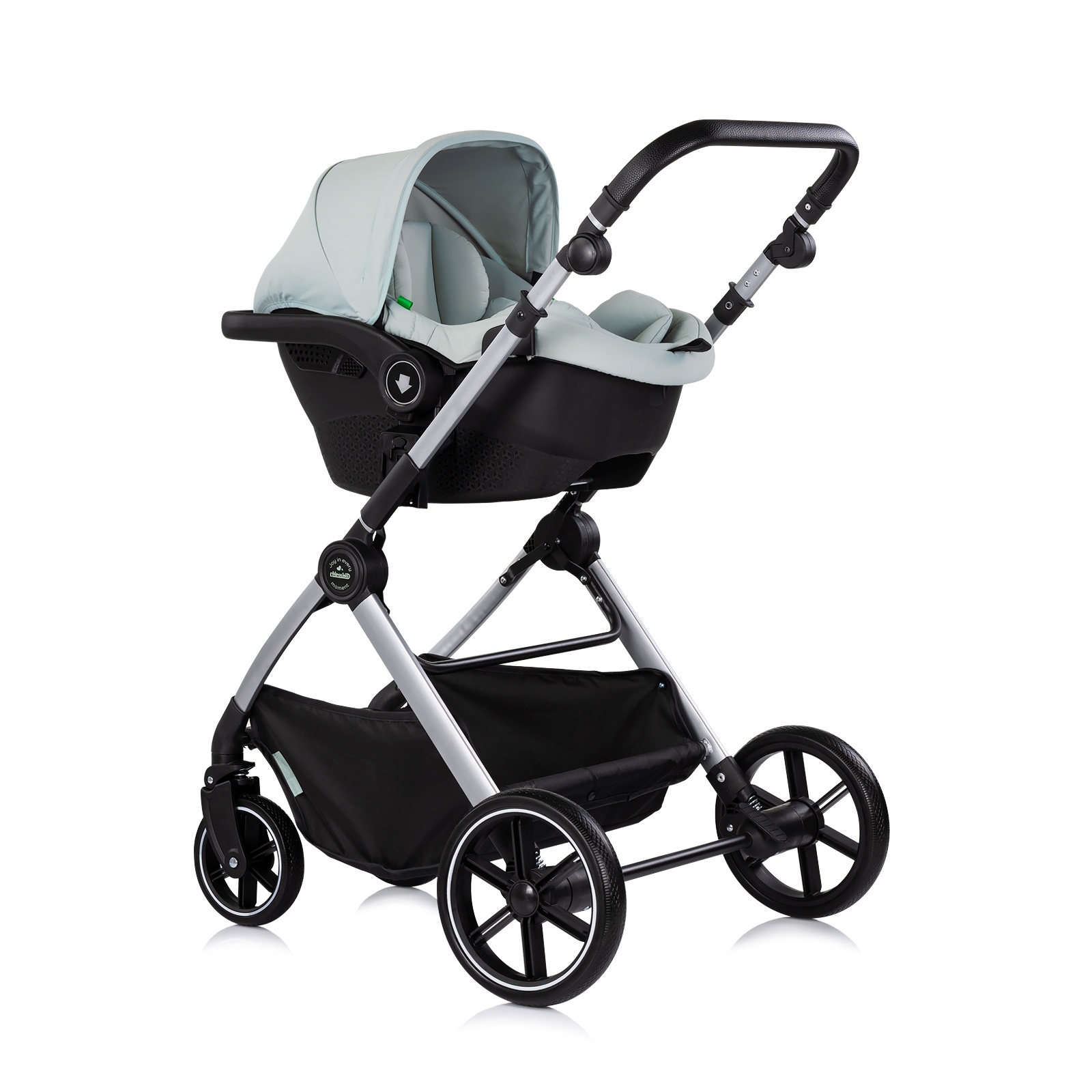 Детска количка 2 в 1 Chipolino Pearl до 22 кг, матча