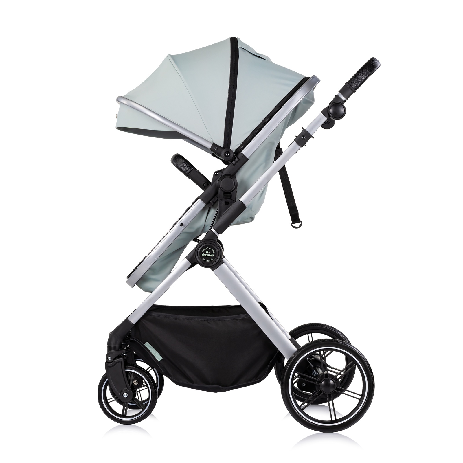 Детска количка 2 в 1 Chipolino Pearl до 22 кг, матча