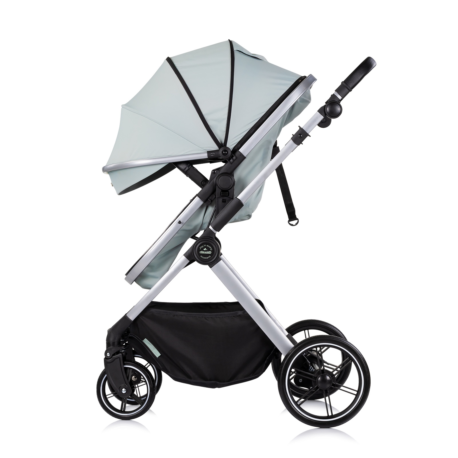 Детска количка 2 в 1 Chipolino Pearl до 22 кг, матча