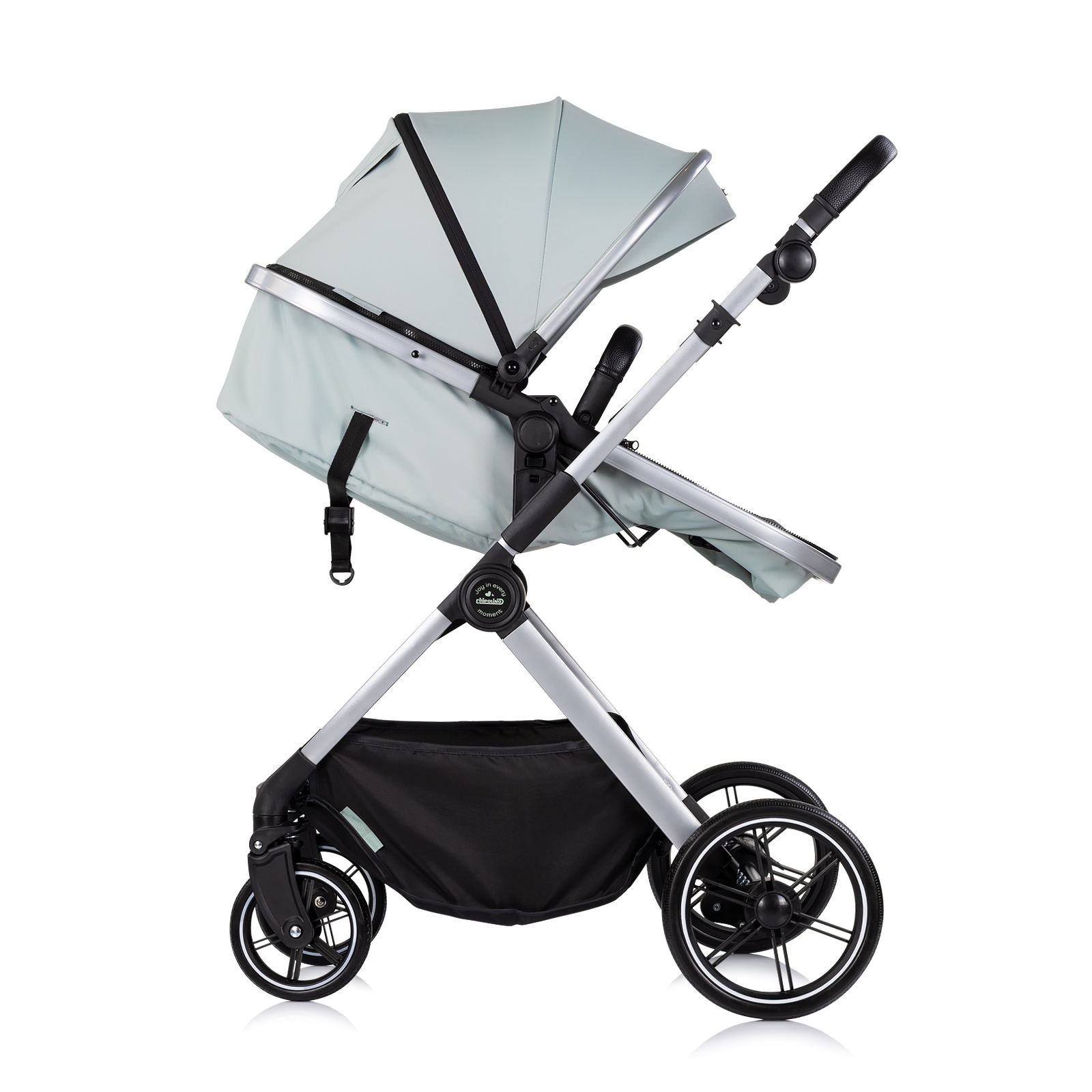 Детска количка 2 в 1 Chipolino Pearl до 22 кг, матча