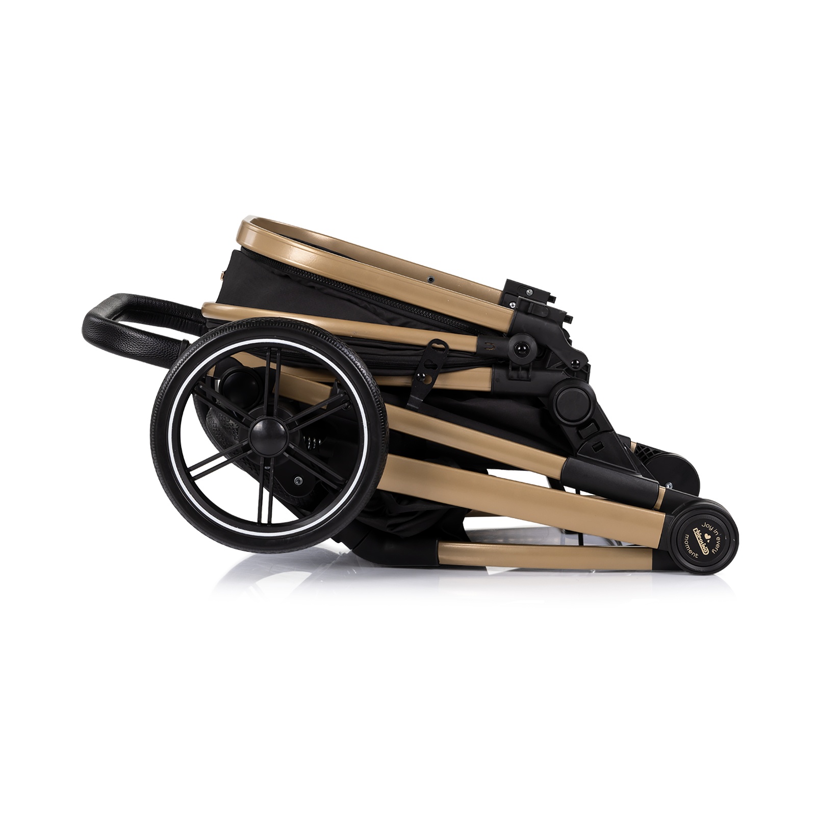 Детска количка 2 в 1 Chipolino Pearl до 22 кг, черна