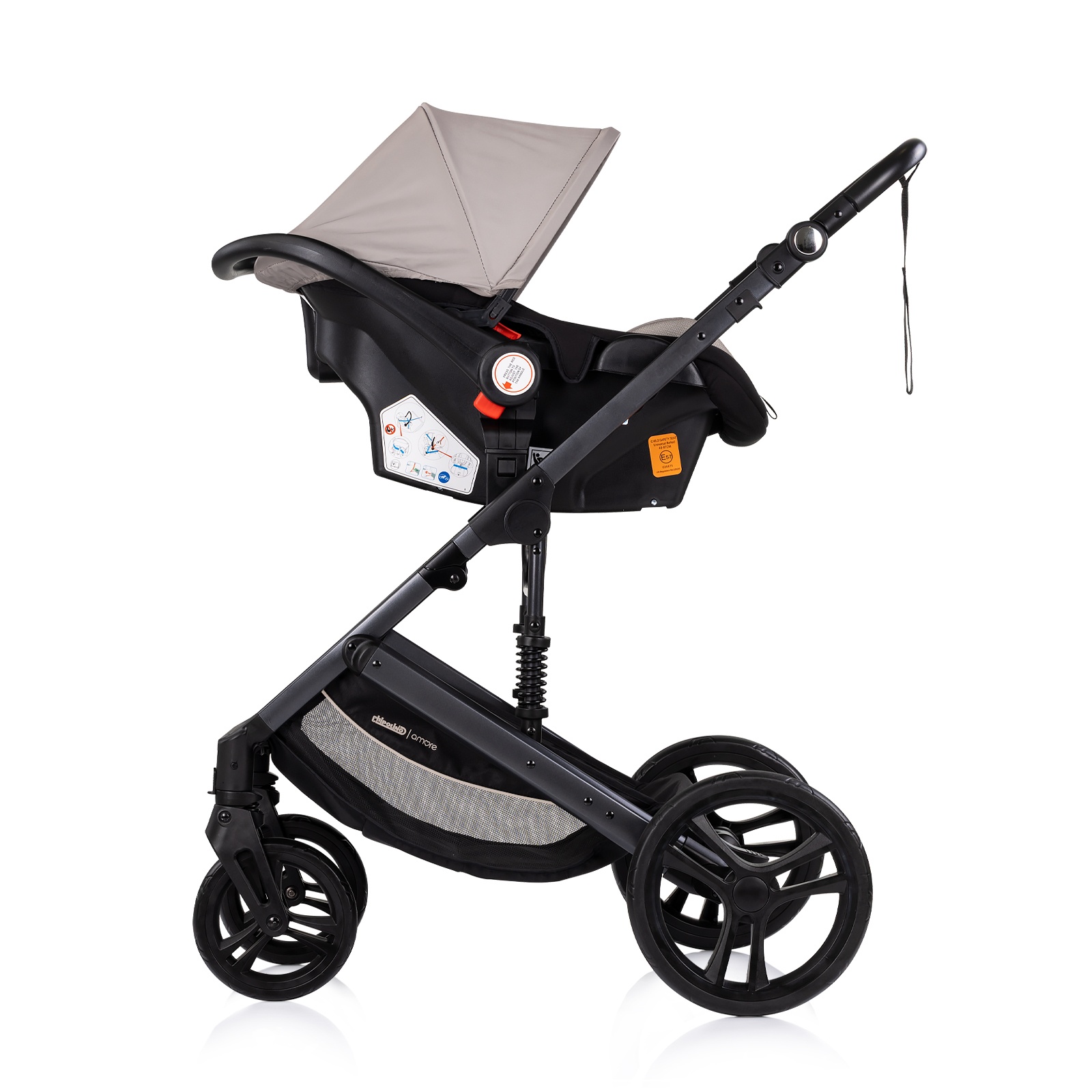 Детска количка Chipolino Amore до 22 кг, лате