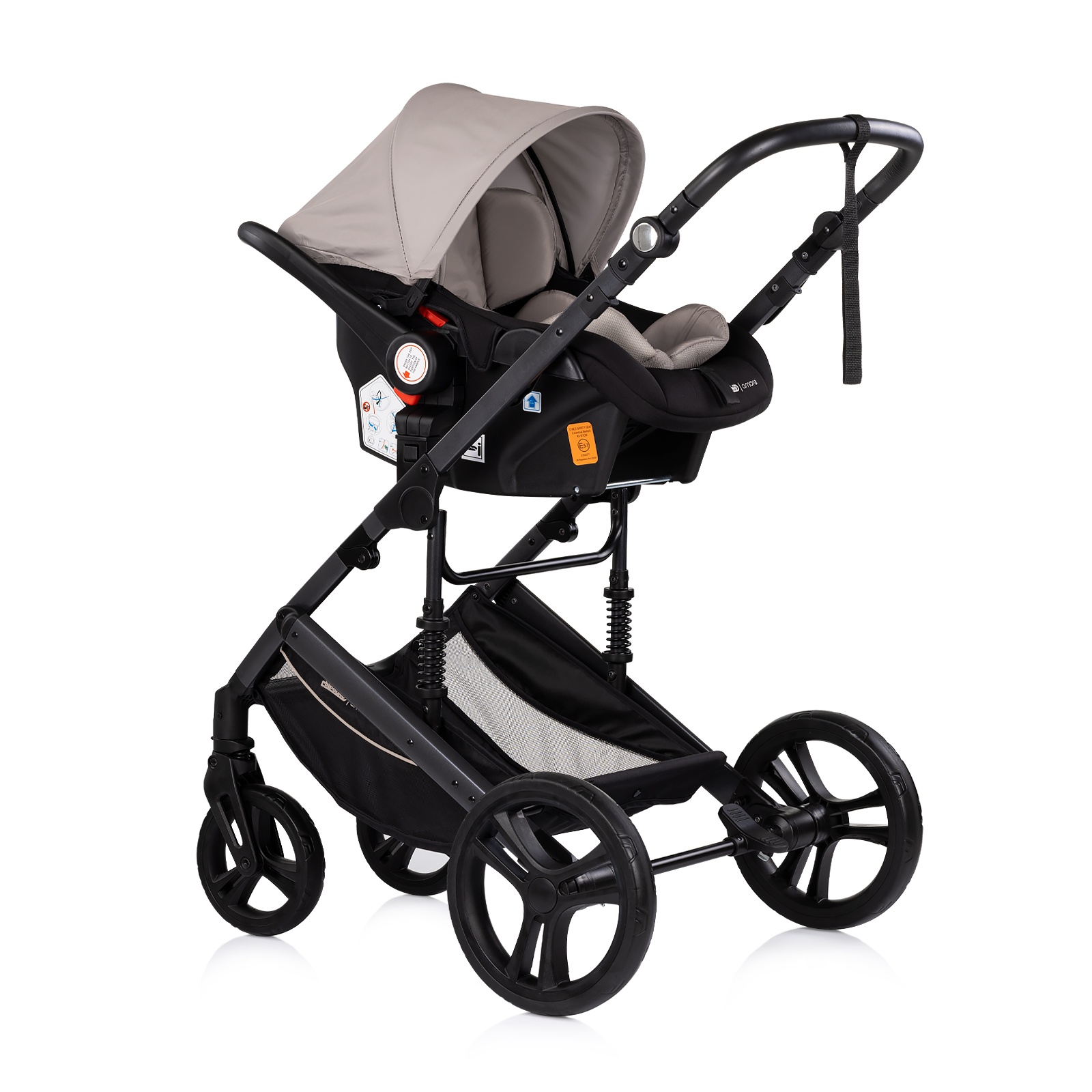 Детска количка Chipolino Amore до 22 кг, лате