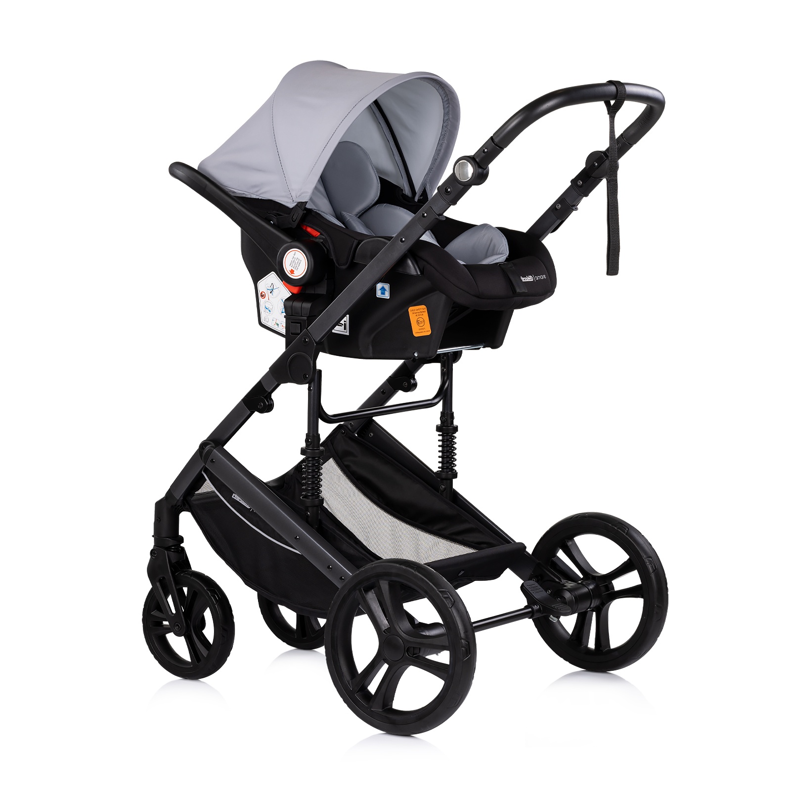 Детска количка Chipolino Amore до 22 кг, платина