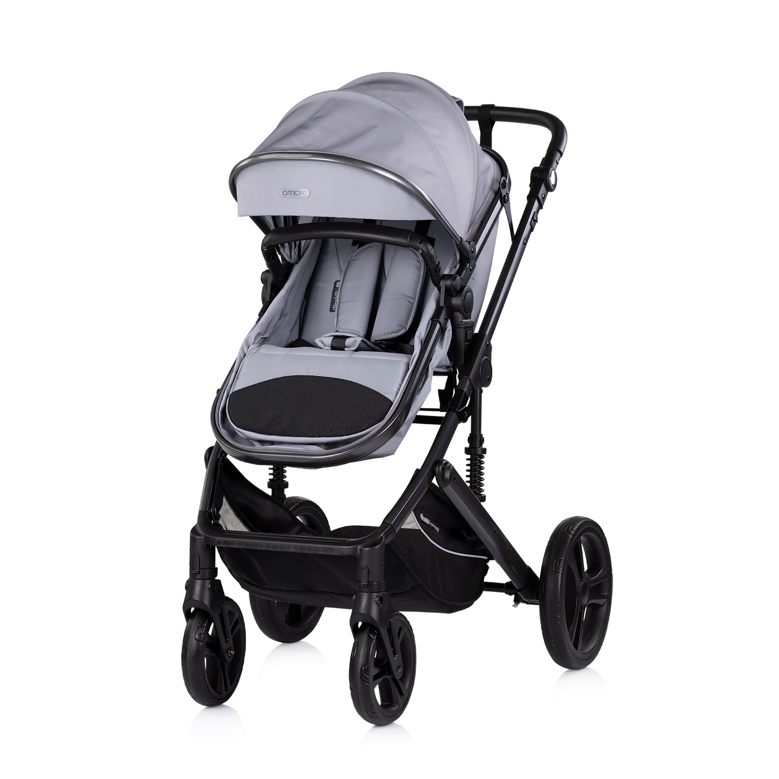 Детска количка Chipolino Amore до 22 кг, платина
